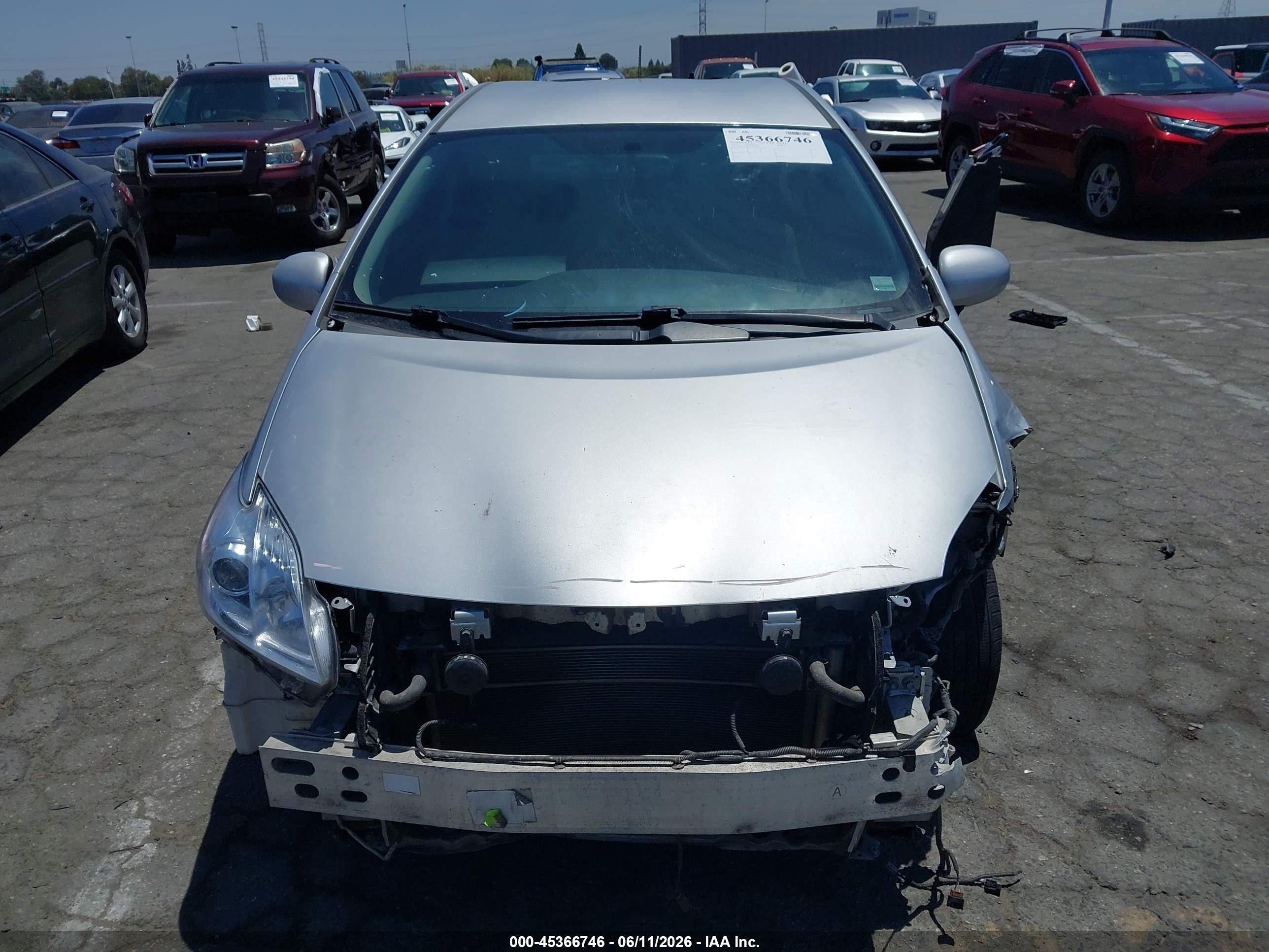 2013 Toyota Prius Three Silver vin: JTDKN3DUXD5648799
