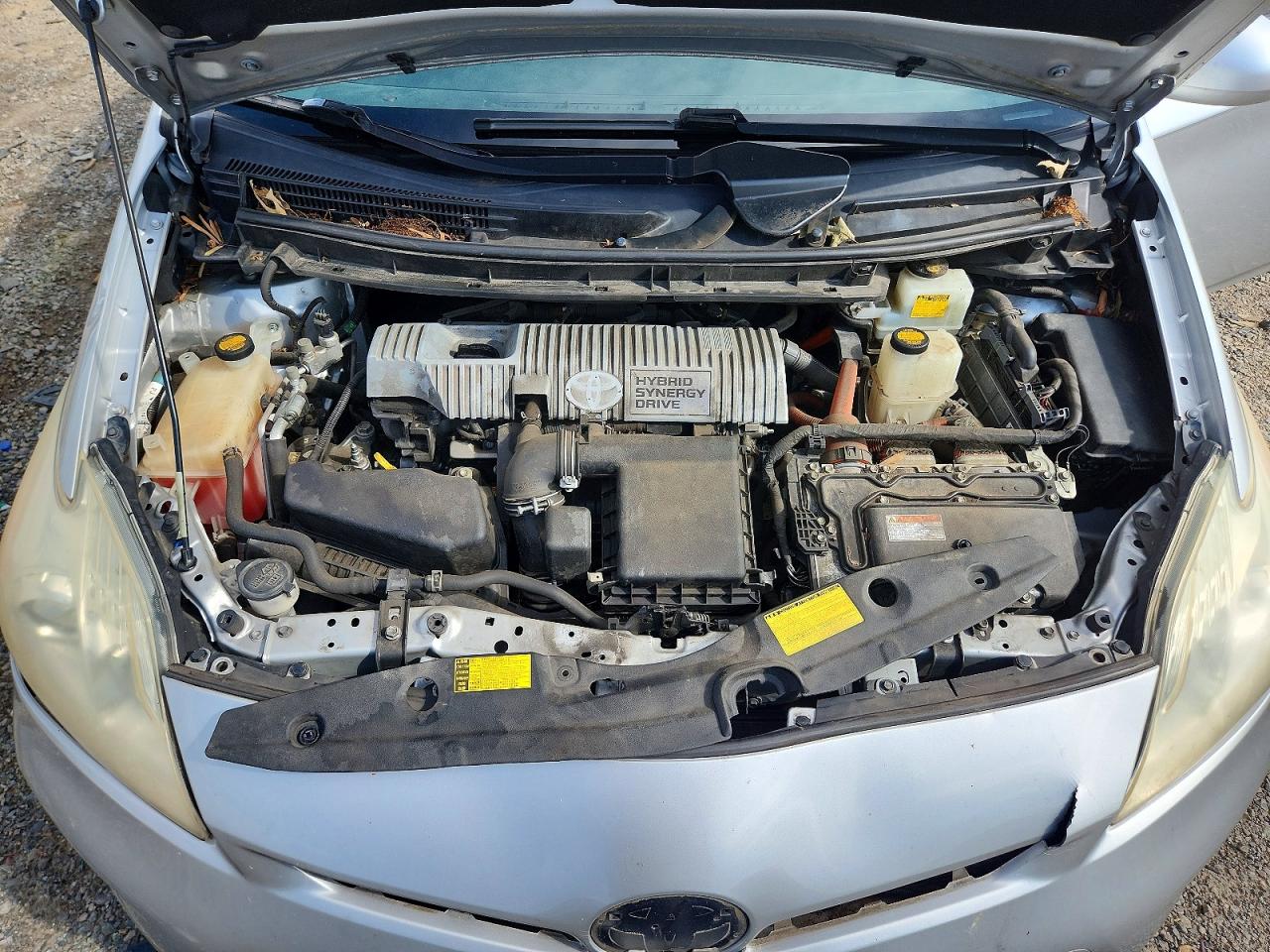 2013 Toyota Prius Three Silver vin: JTDKN3DUXD5661925