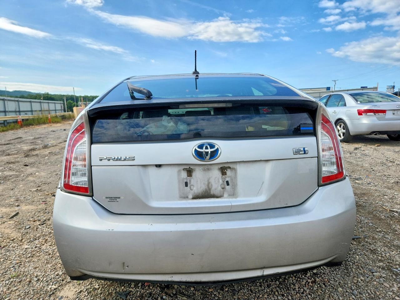 2013 Toyota Prius Three Silver vin: JTDKN3DUXD5661925