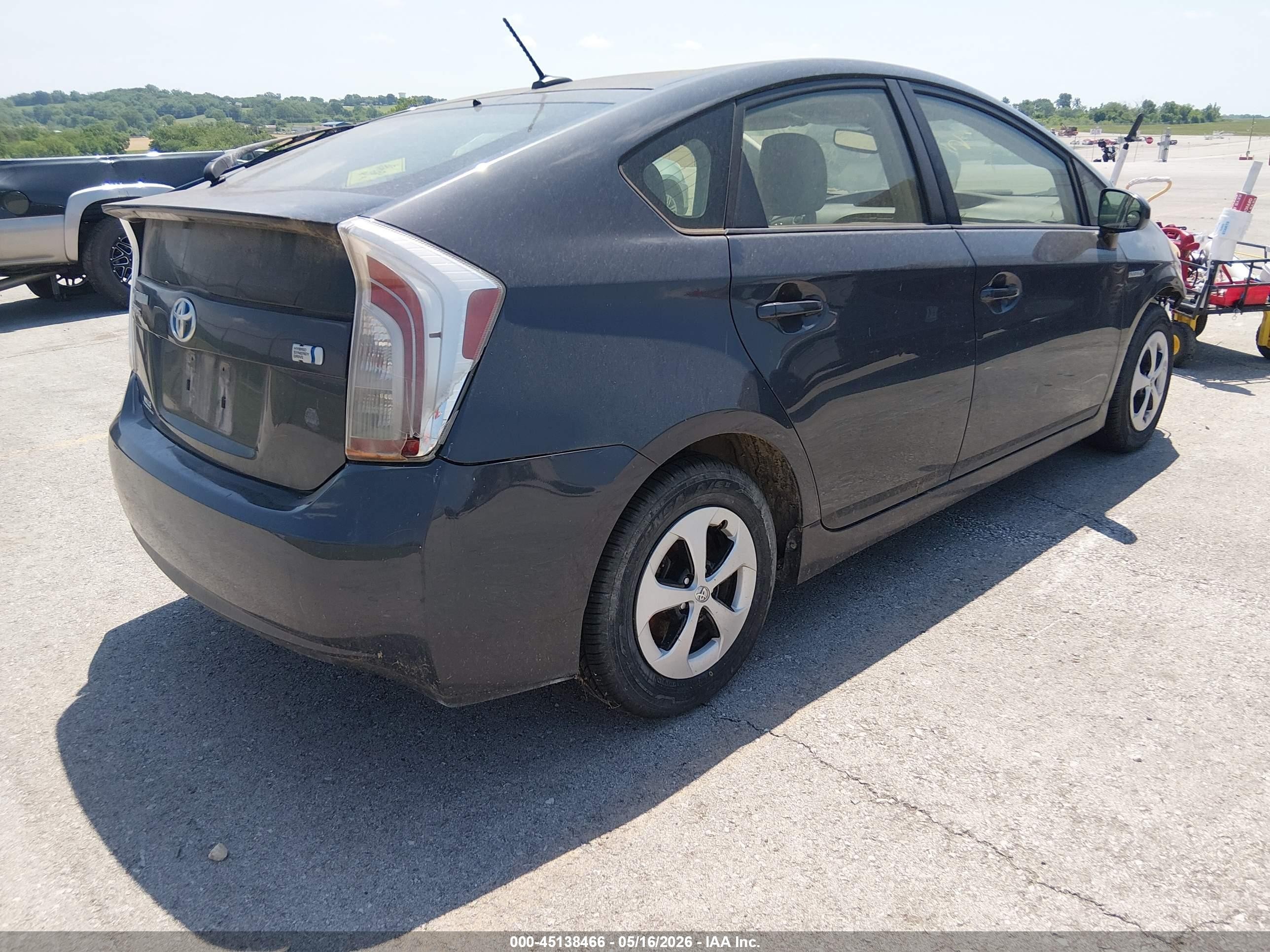 2013 Toyota Prius Four Blue vin: JTDKN3DUXD5681009