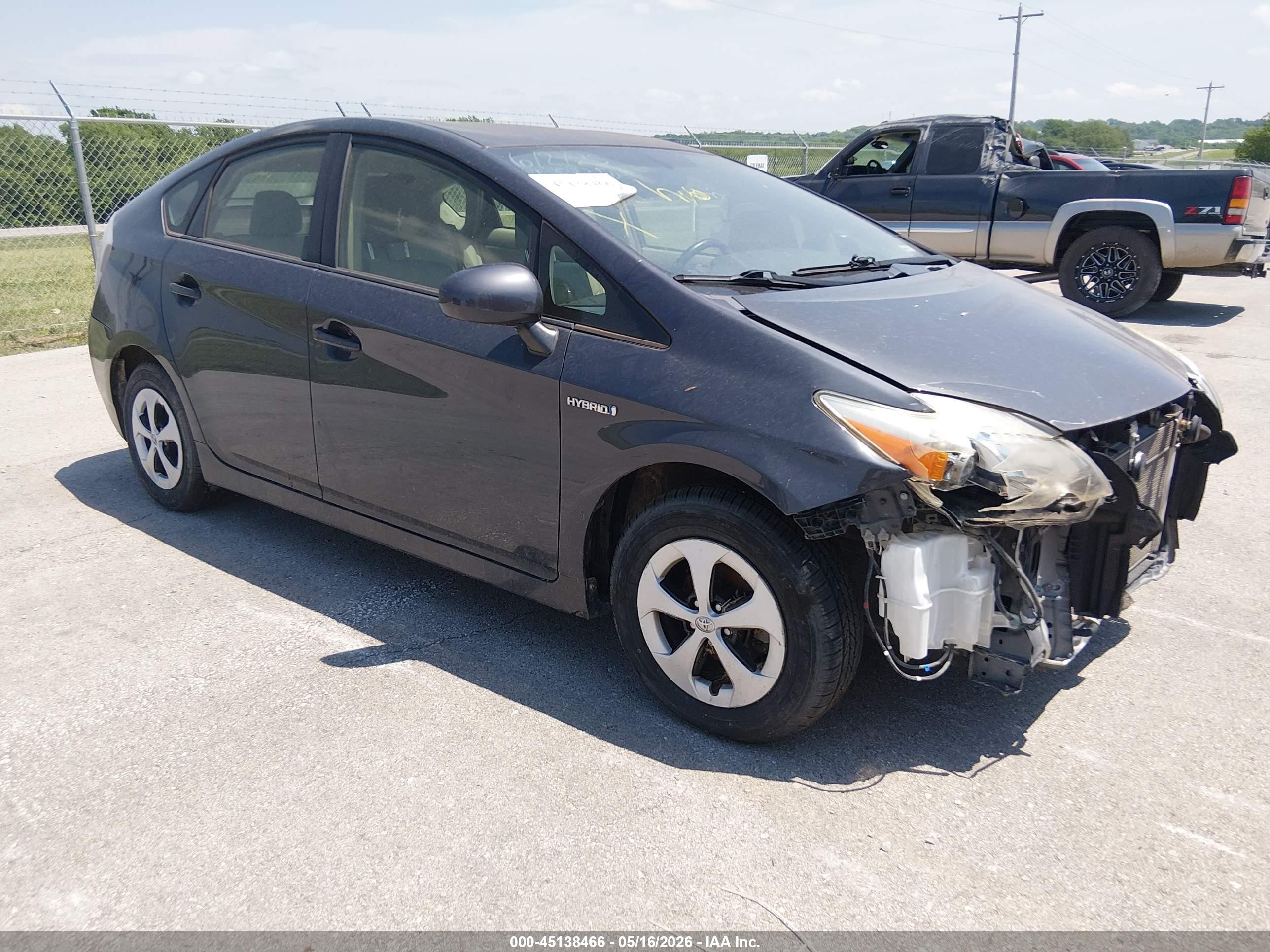 2013 Toyota Prius Four Blue vin: JTDKN3DUXD5681009