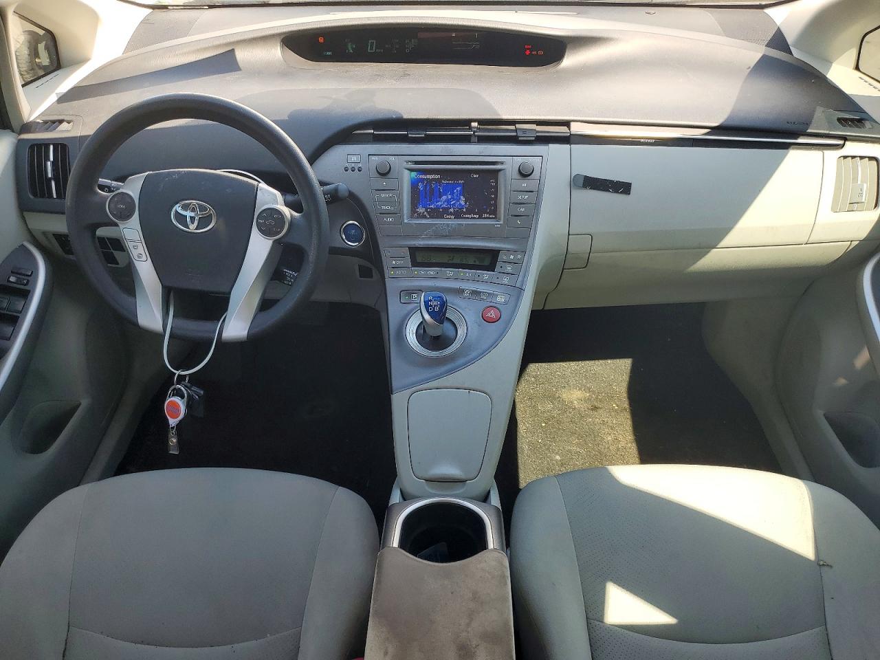 2013 Toyota Prius Two Белый vin: JTDKN3DUXD5684251