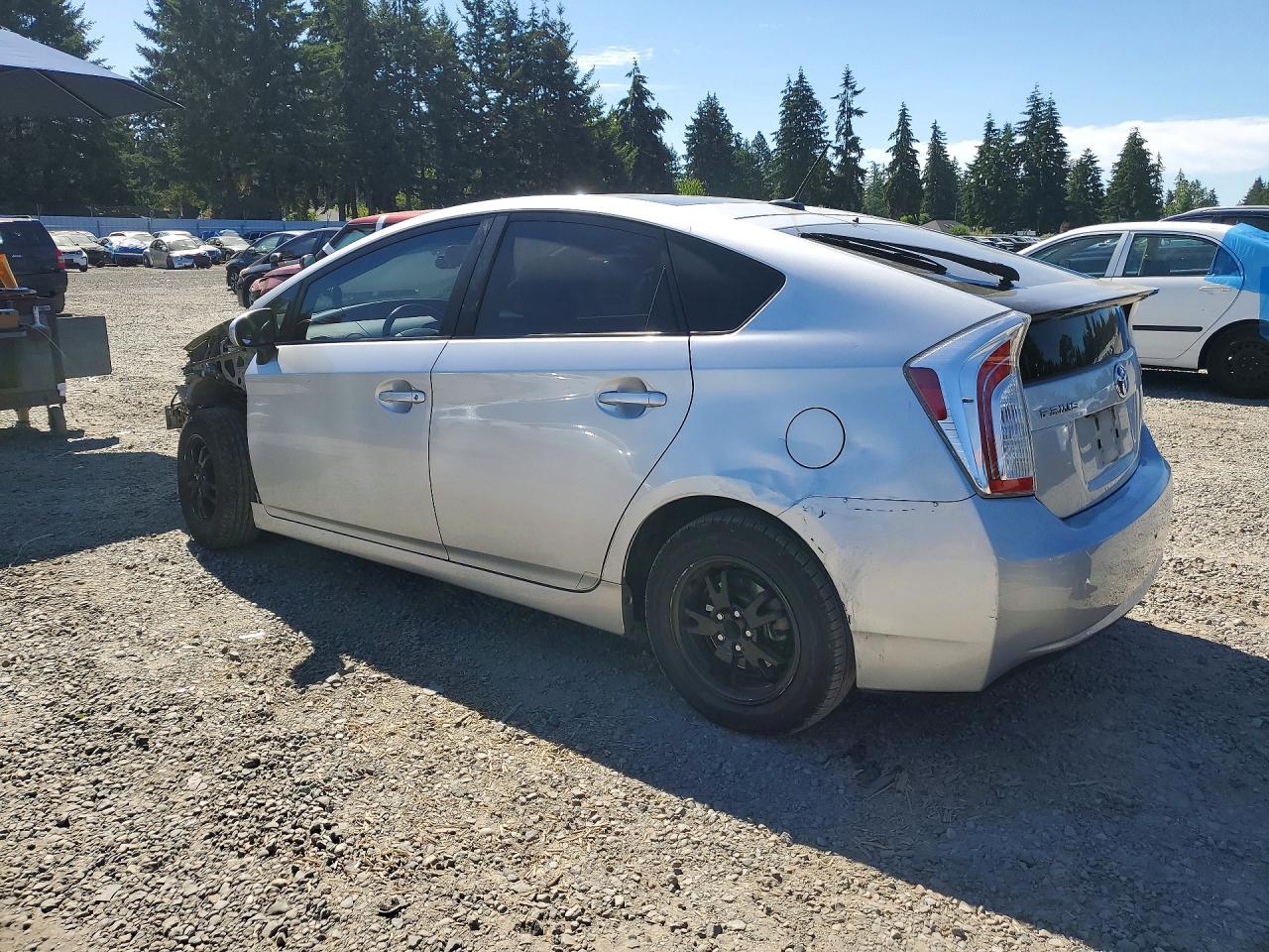 2013 Toyota Prius Four Silver vin: JTDKN3DUXD5685545