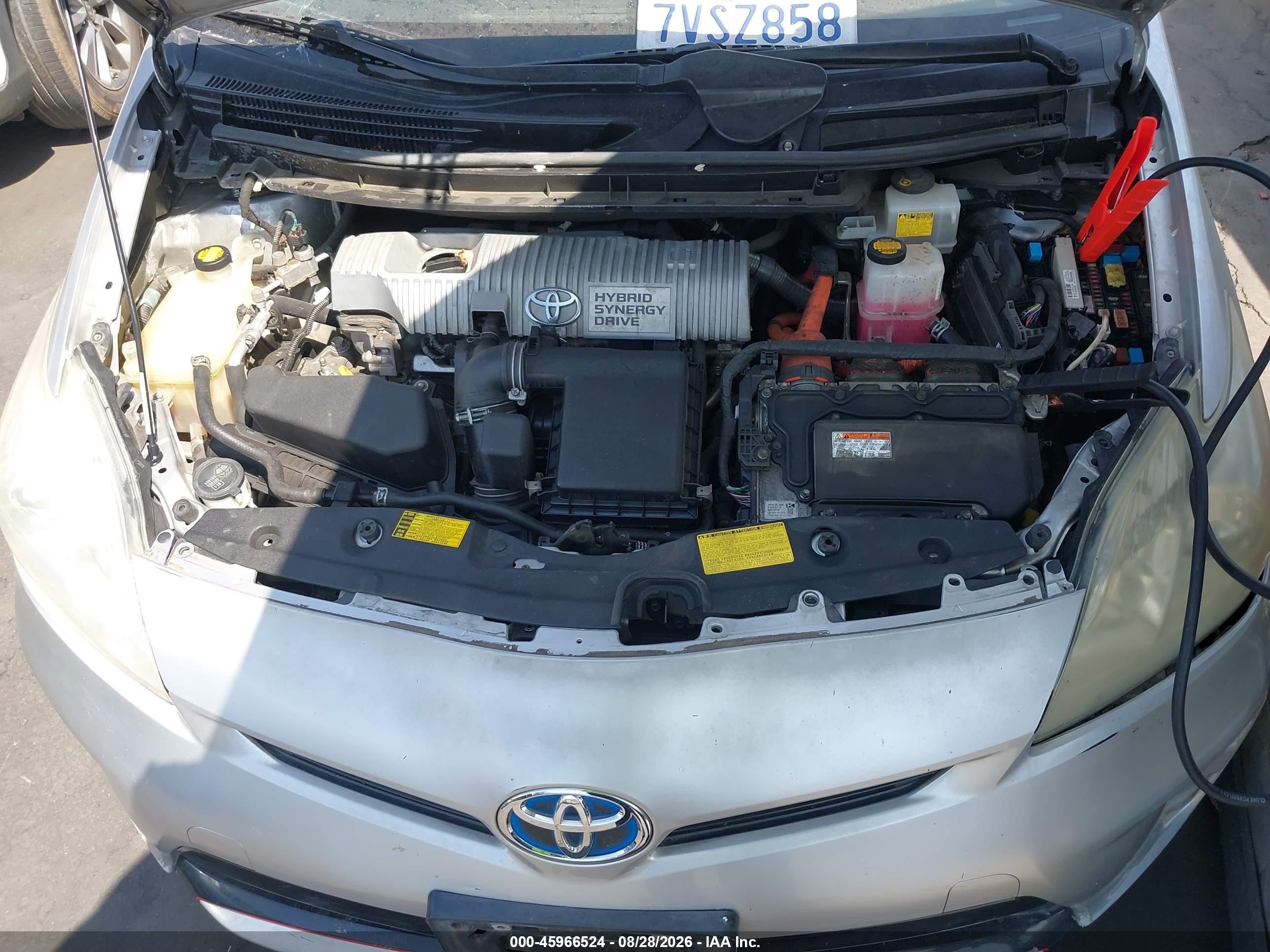 2013 Toyota Prius Three Silver vin: JTDKN3DUXD5698215