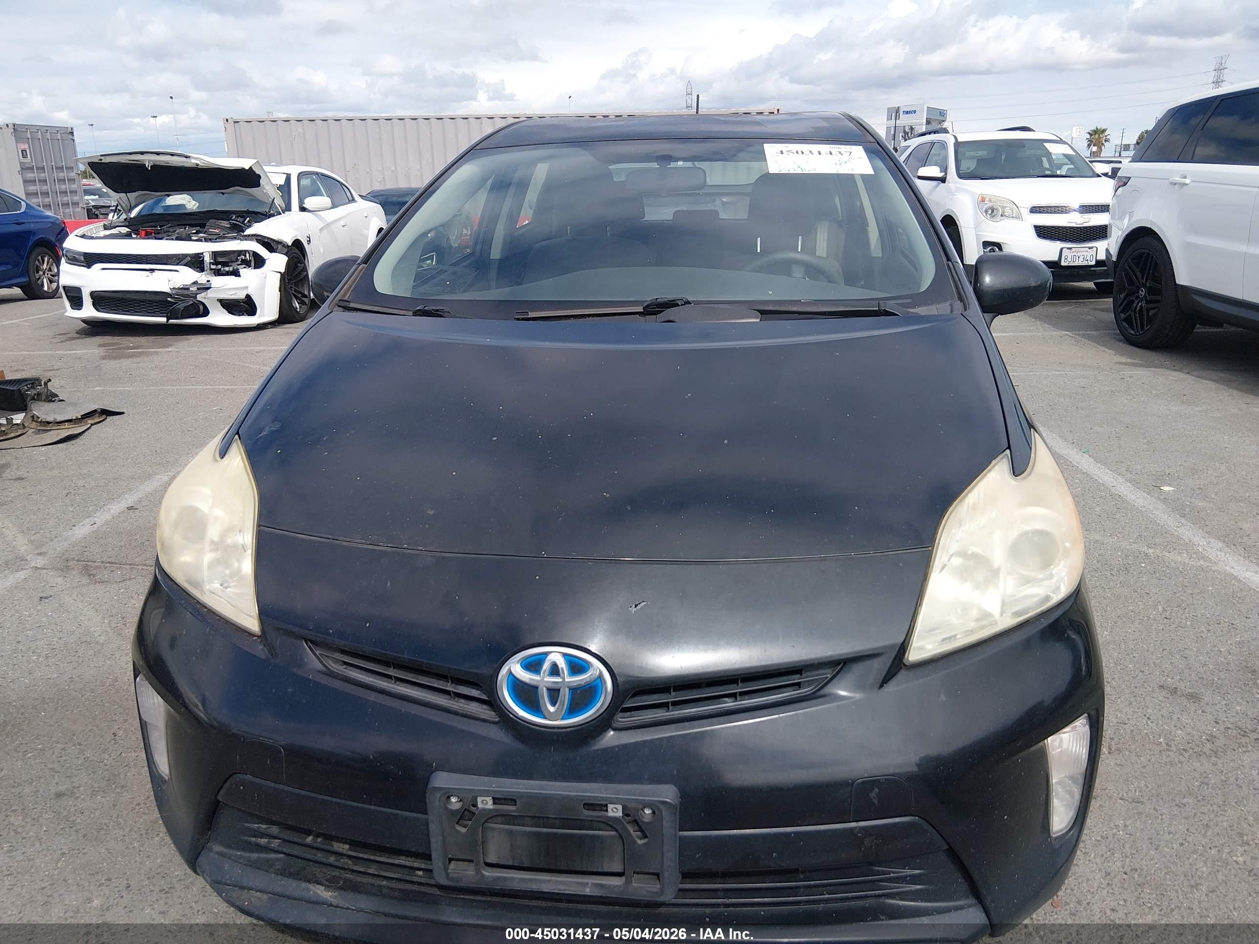 2014 Toyota Prius Three Black vin: JTDKN3DUXE0360148