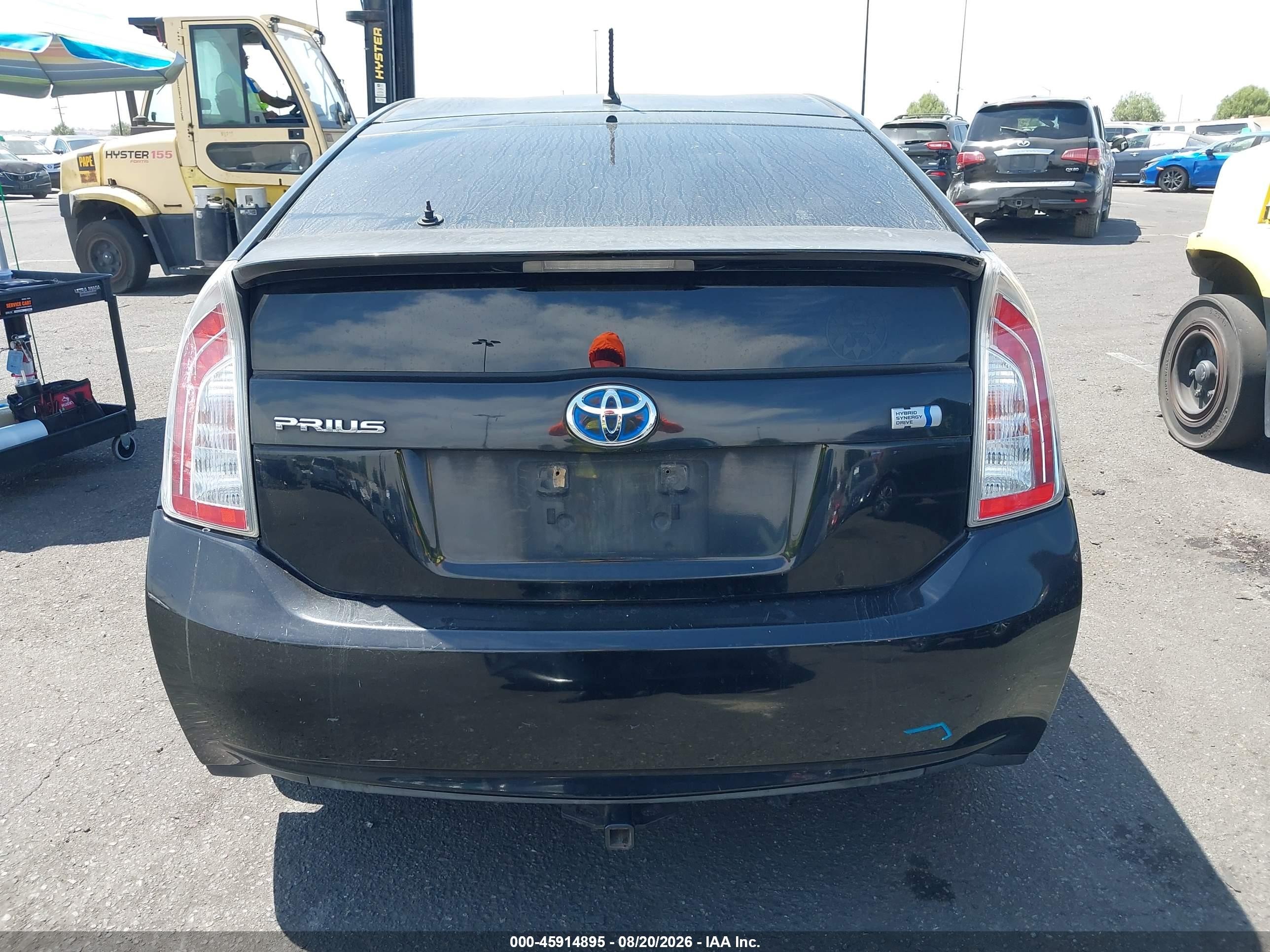 2014 Toyota Prius Two Gray vin: JTDKN3DUXE1741153