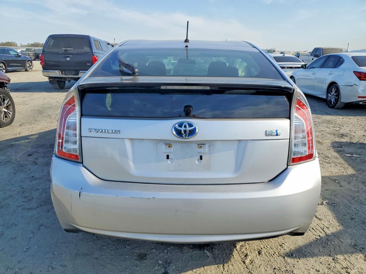 2014 Toyota Prius Two Silver vin: JTDKN3DUXE1750869