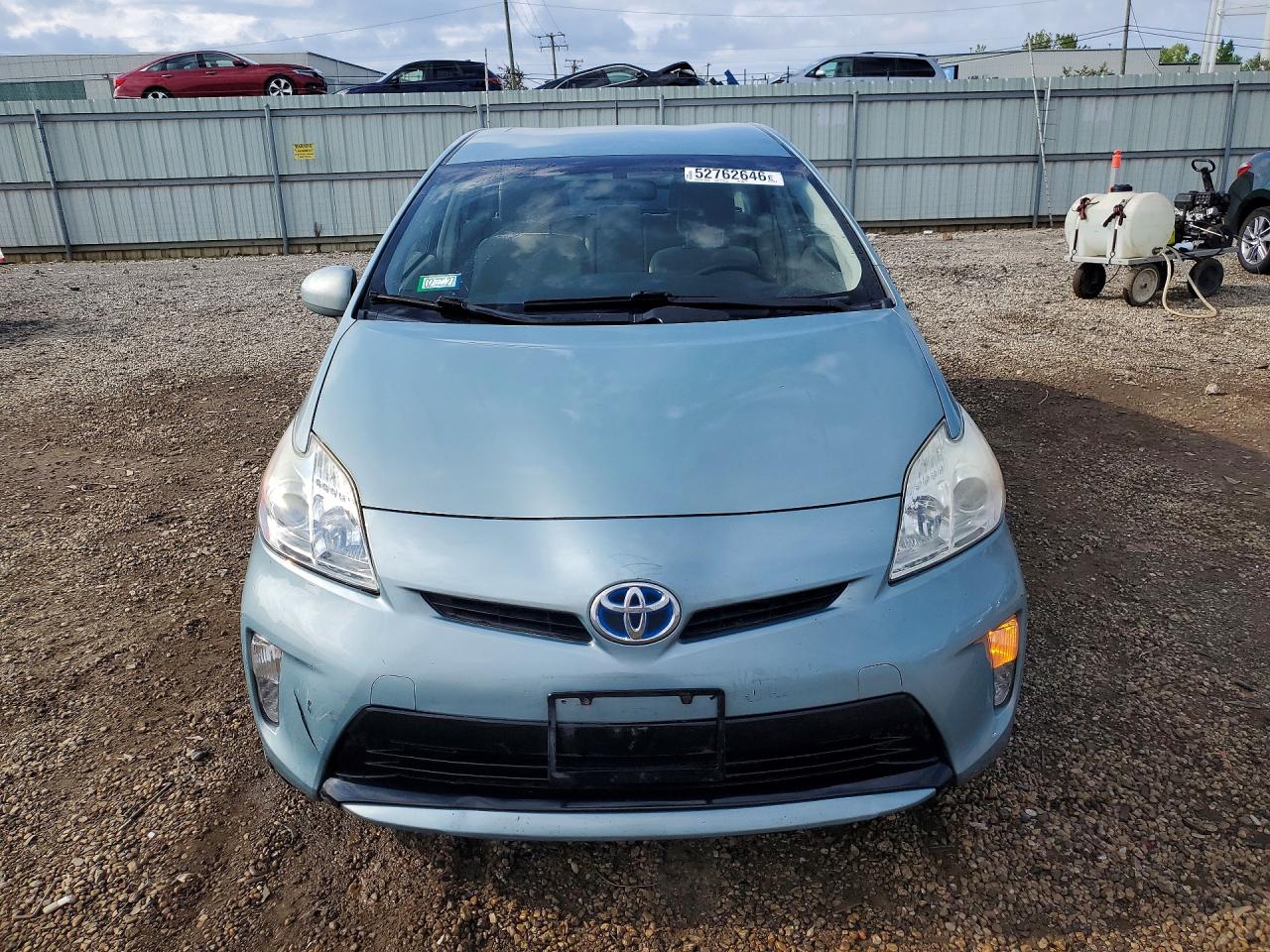 2014 Toyota Prius Two Blue vin: JTDKN3DUXE1762861