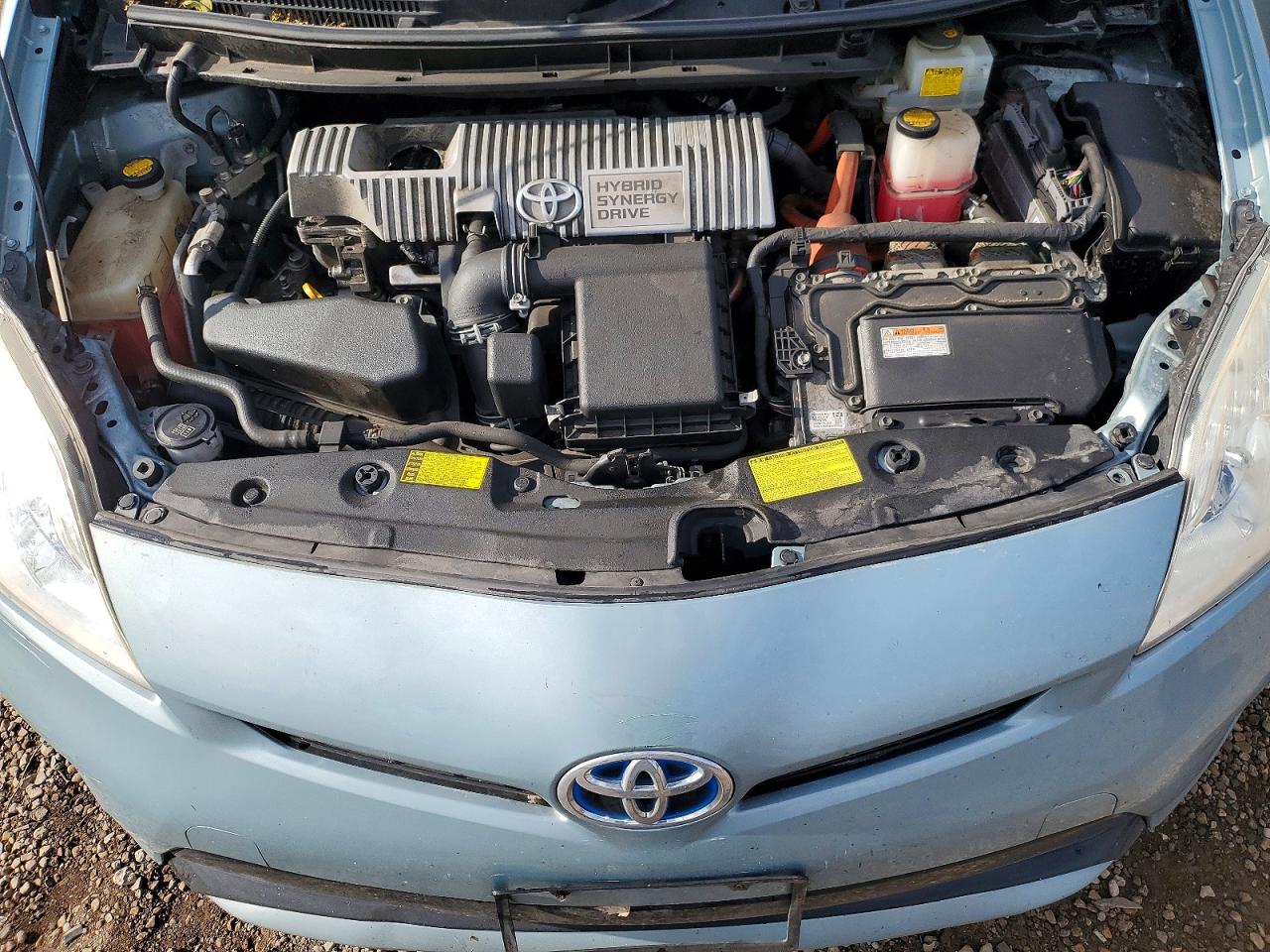 2014 Toyota Prius Two Blue vin: JTDKN3DUXE1762861
