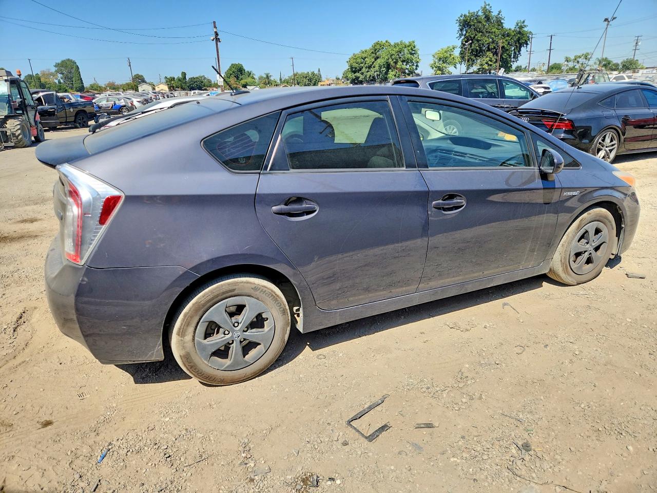 2014 Toyota Prius Three Gray vin: JTDKN3DUXE1764688