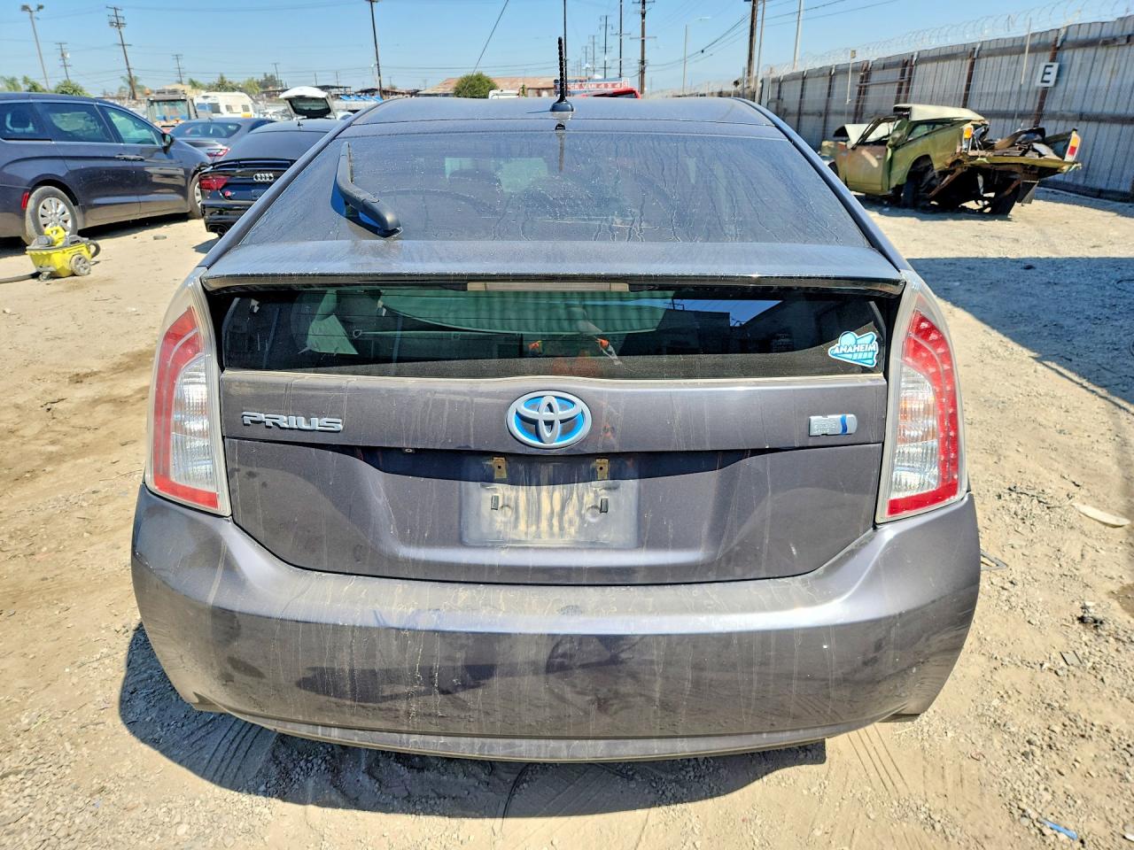 2014 Toyota Prius Three Gray vin: JTDKN3DUXE1764688
