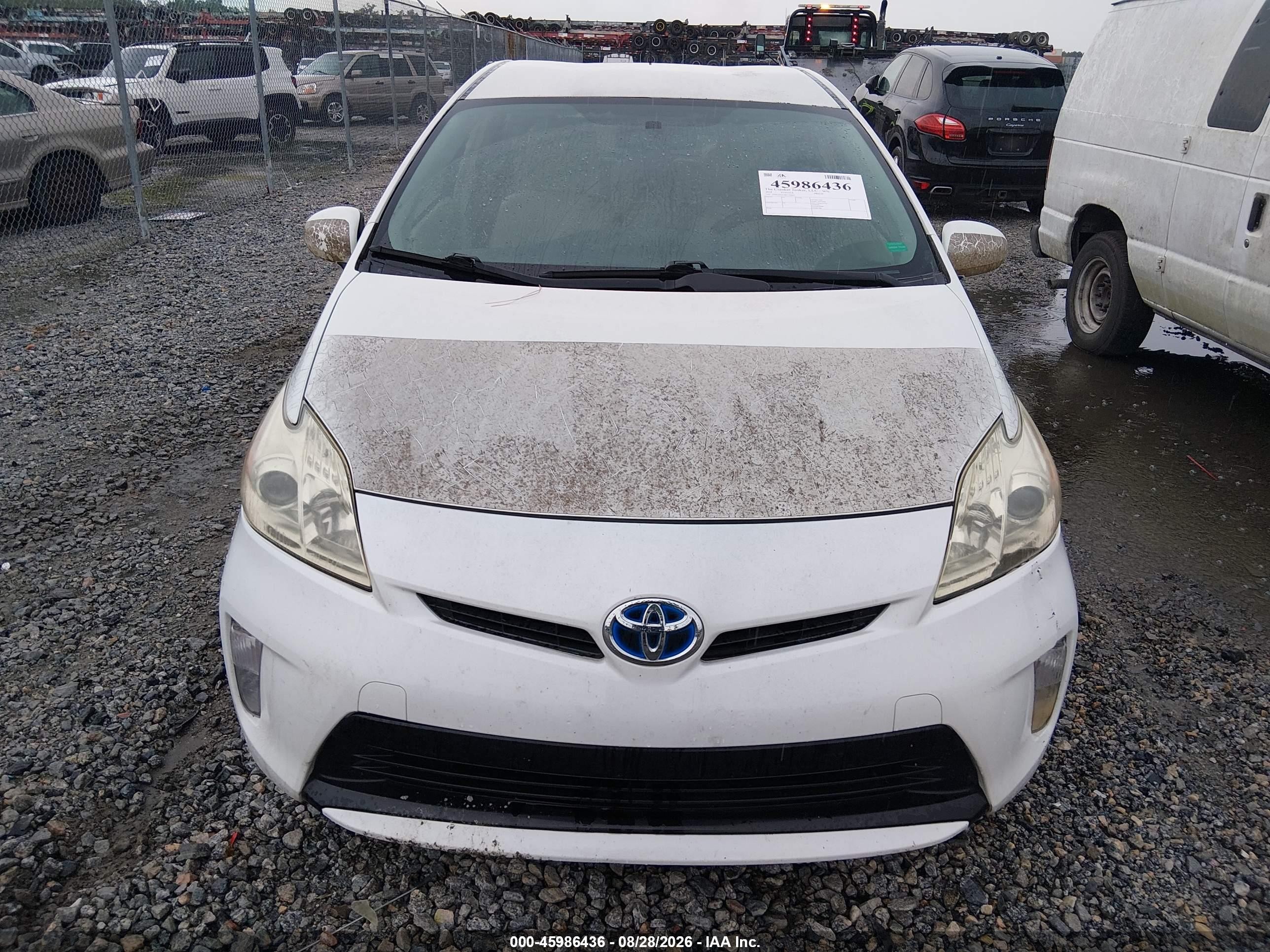 2014 Toyota Prius Two Silver vin: JTDKN3DUXE1770832