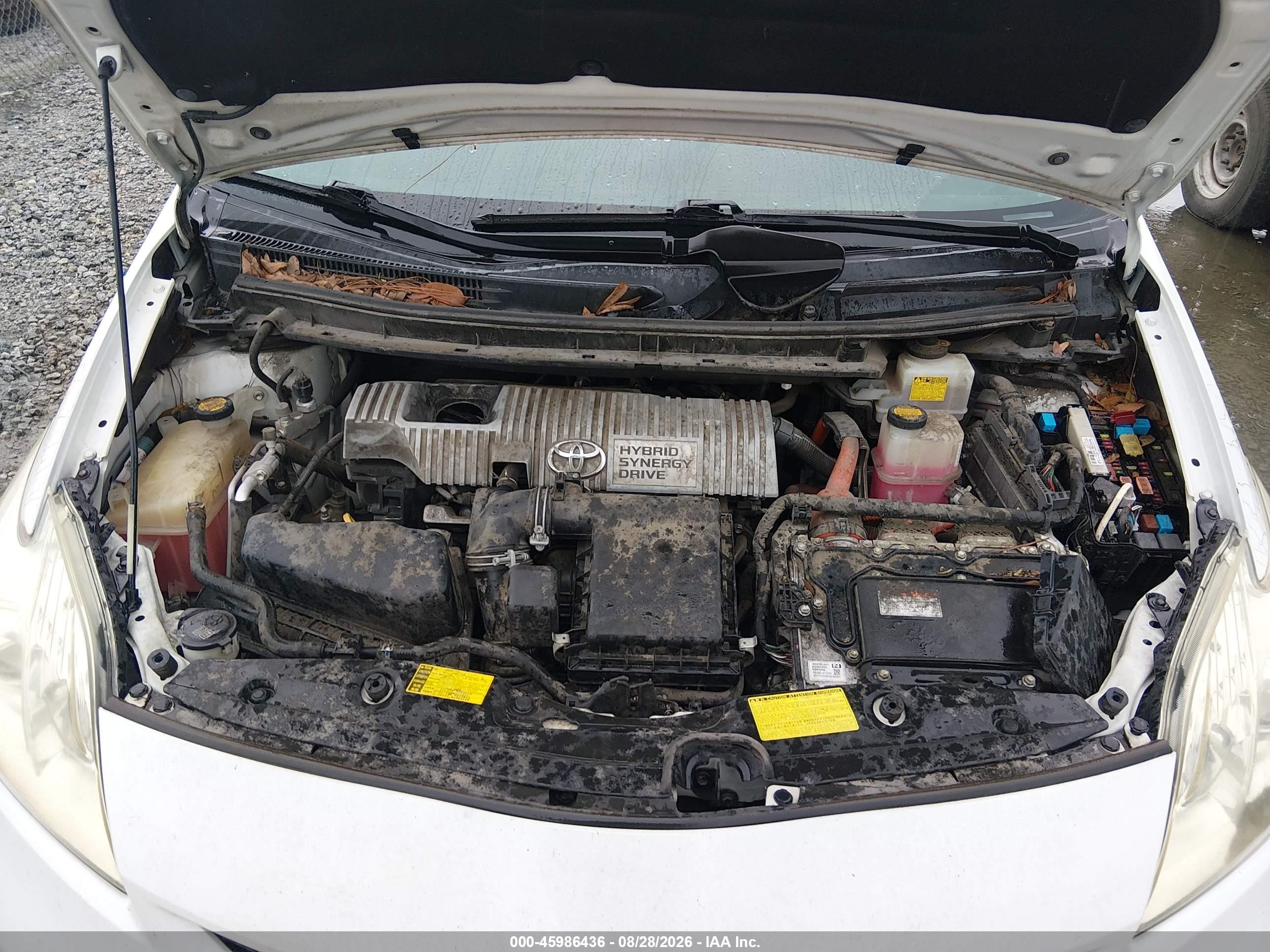 2014 Toyota Prius Two Silver vin: JTDKN3DUXE1770832