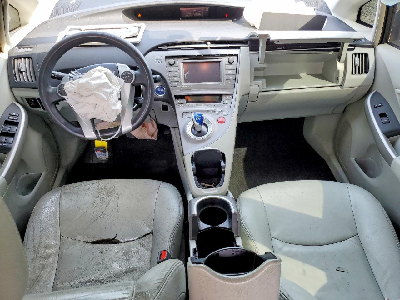 2014 Toyota Prius Three Синий vin: JTDKN3DUXE1776209