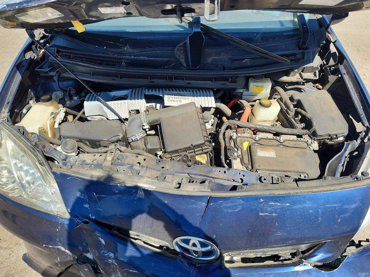 2014 Toyota Prius Two Blue vin: JTDKN3DUXE1793401