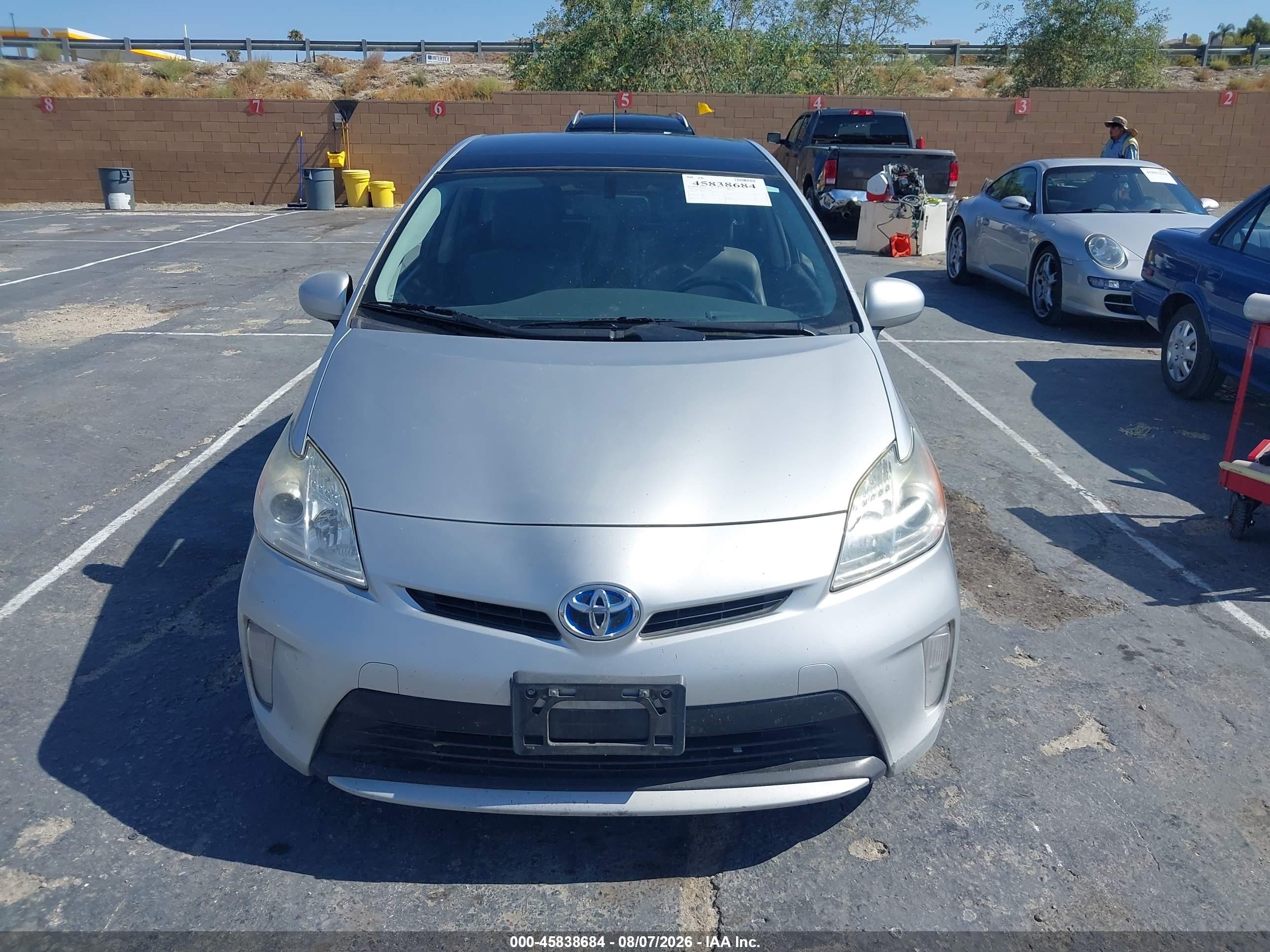 2014 Toyota Prius Four Silver vin: JTDKN3DUXE1795438