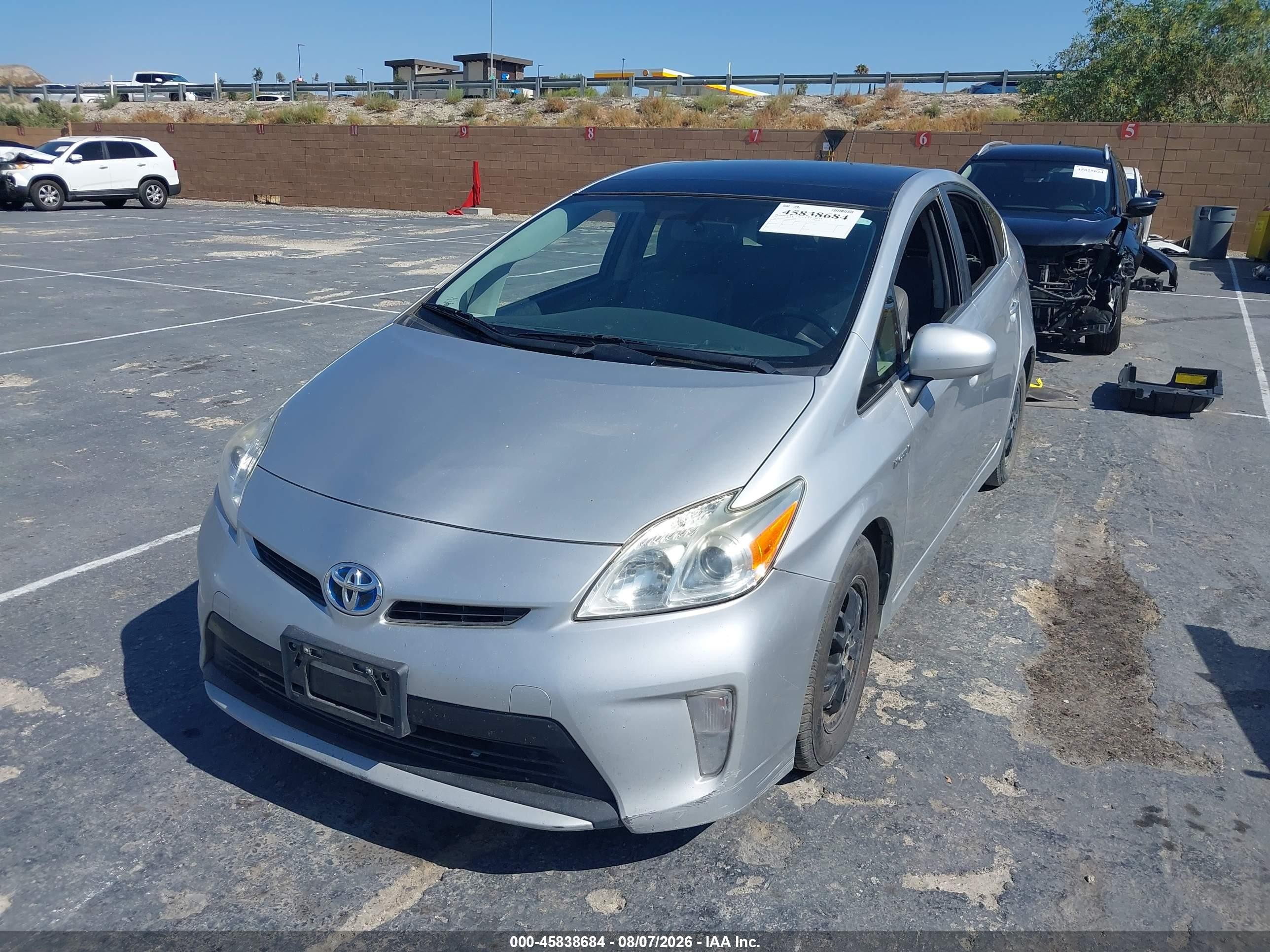 2014 Toyota Prius Four Silver vin: JTDKN3DUXE1795438