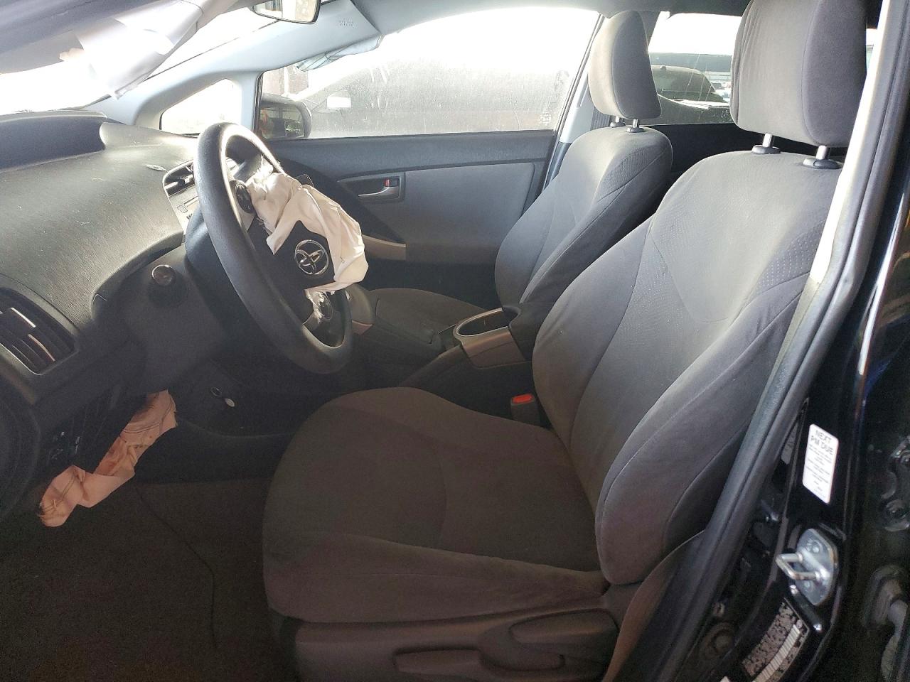 2014 Toyota Prius Two Черный vin: JTDKN3DUXE1798176