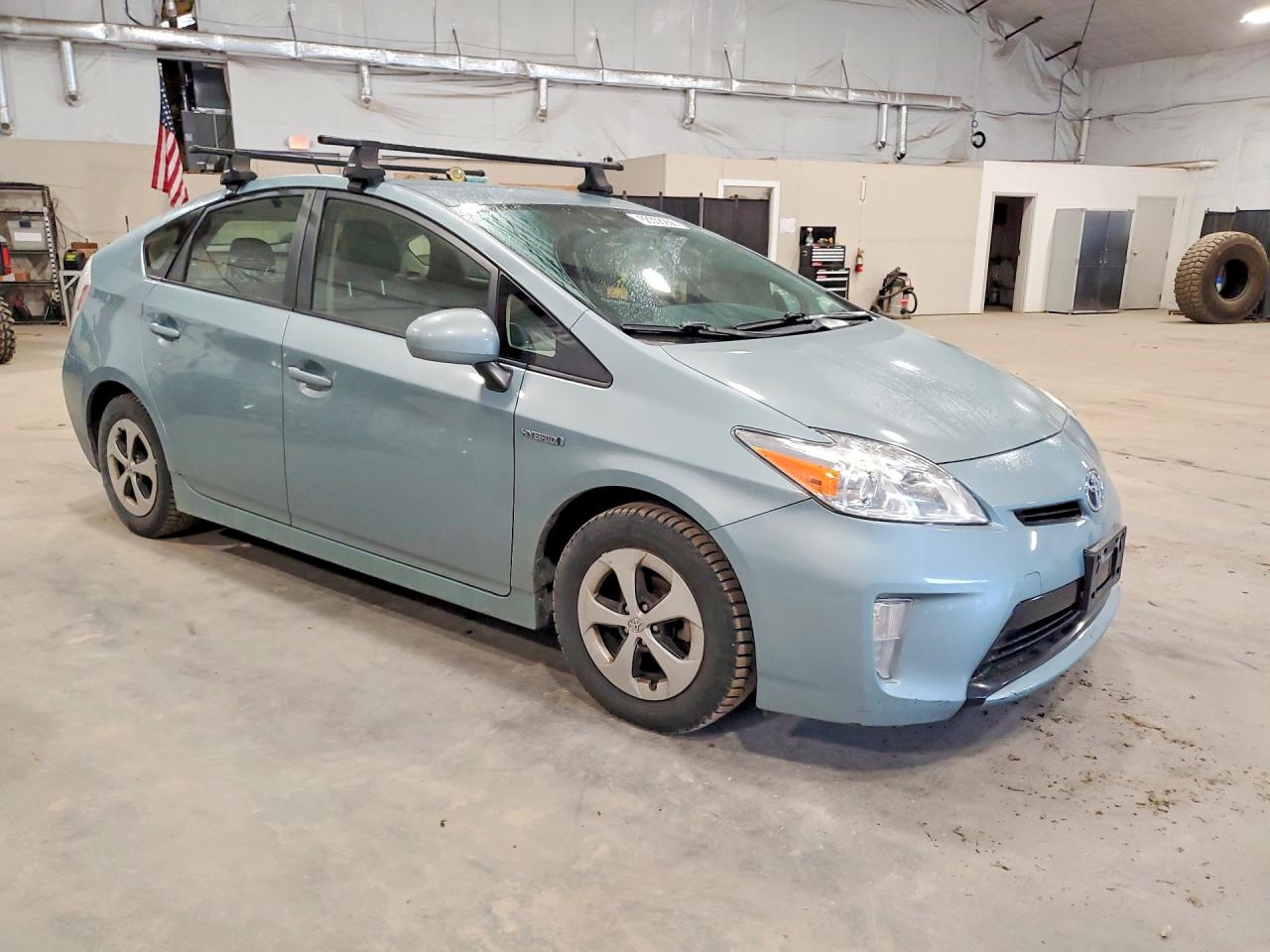 2014 Toyota Prius Four Синий vin: JTDKN3DUXE1852141