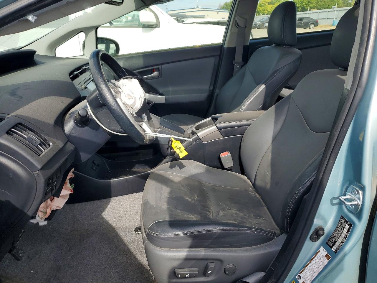 2014 Toyota Prius Four Turquoise vin: JTDKN3DUXE1861941
