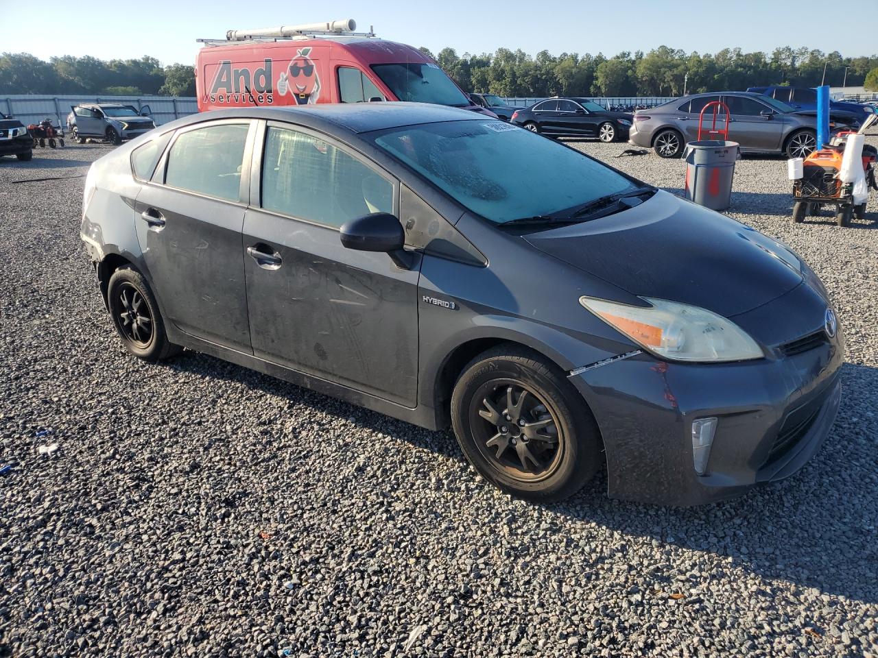 2015 Toyota Prius Two Gray vin: JTDKN3DUXF0397394