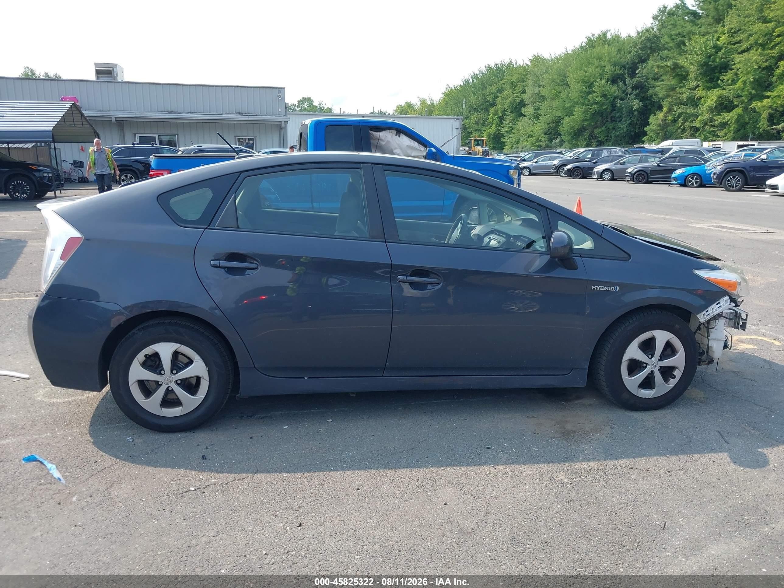 2015 Toyota Prius Three Gray vin: JTDKN3DUXF0398349