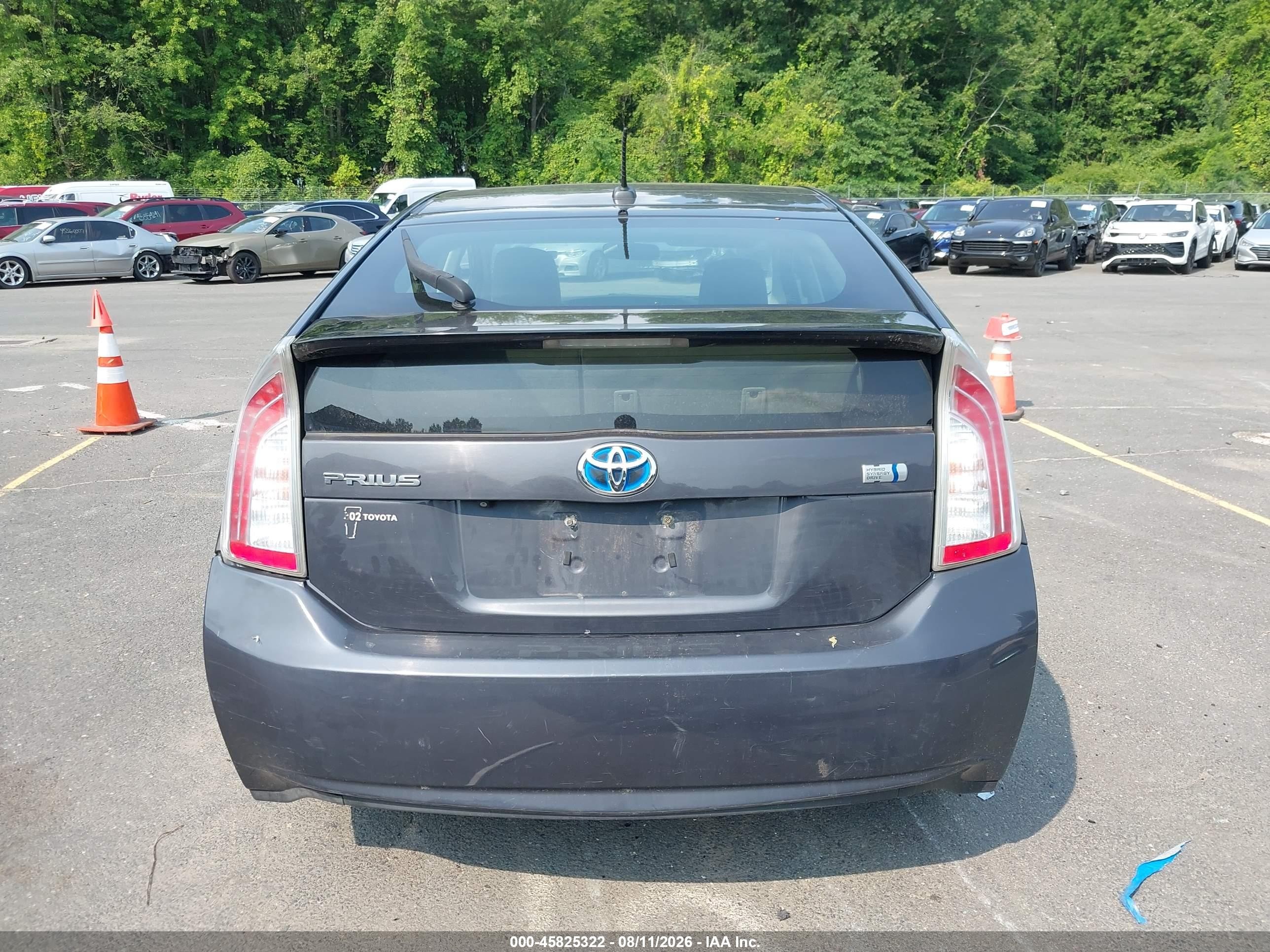 2015 Toyota Prius Three Gray vin: JTDKN3DUXF0398349