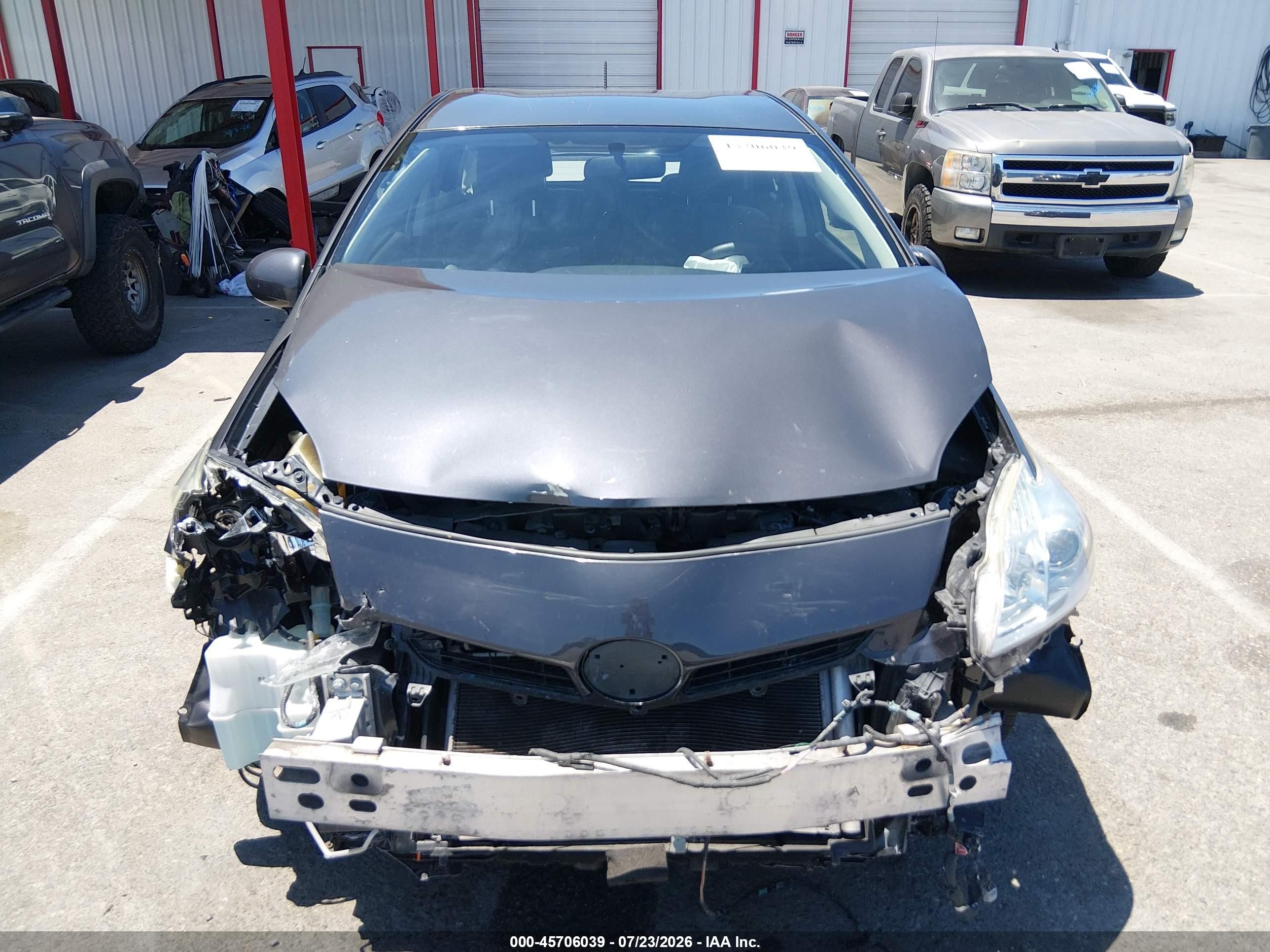 2015 Toyota Prius Two Серый vin: JTDKN3DUXF0398707