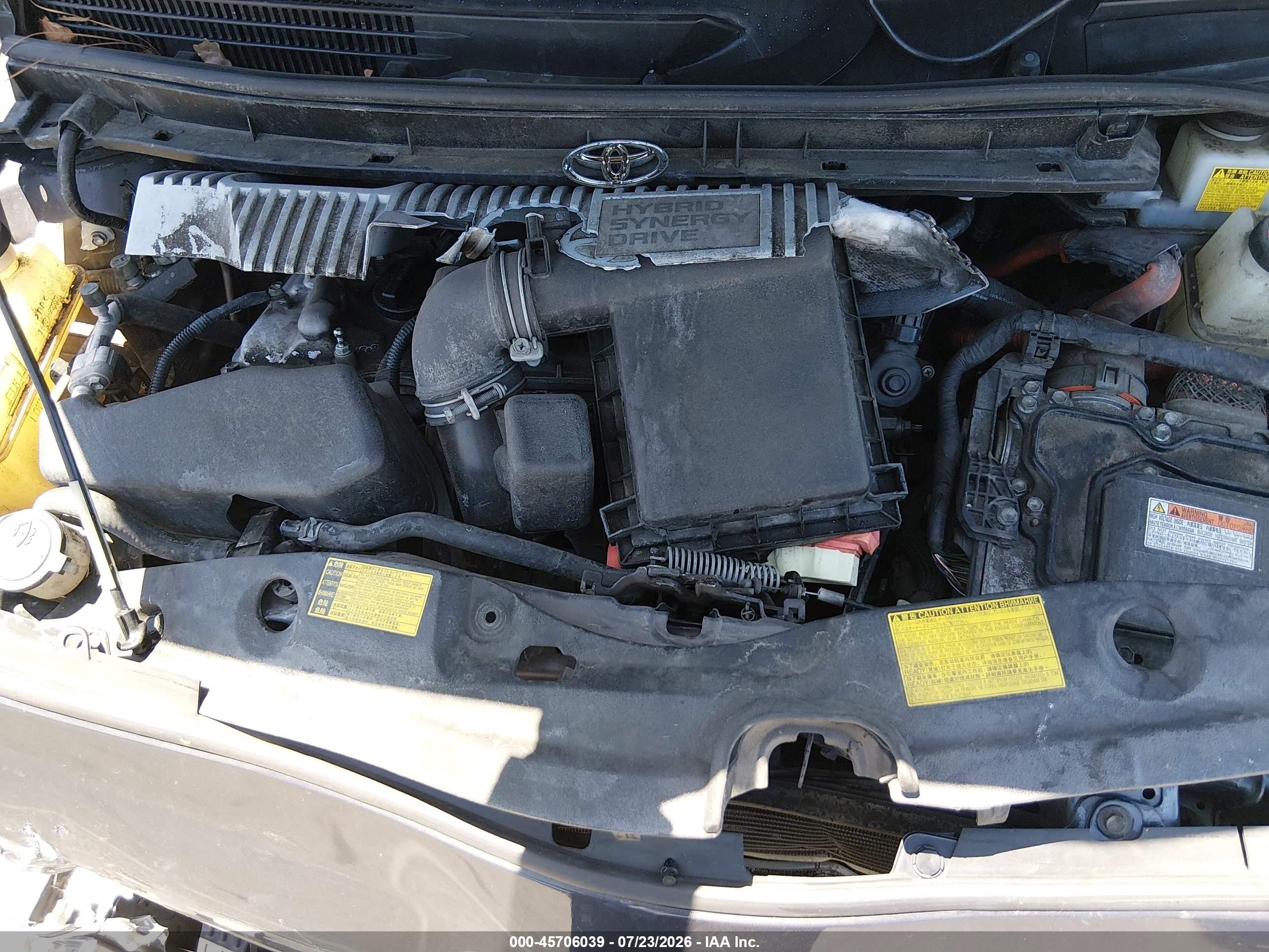 2015 Toyota Prius Two Серый vin: JTDKN3DUXF0398707