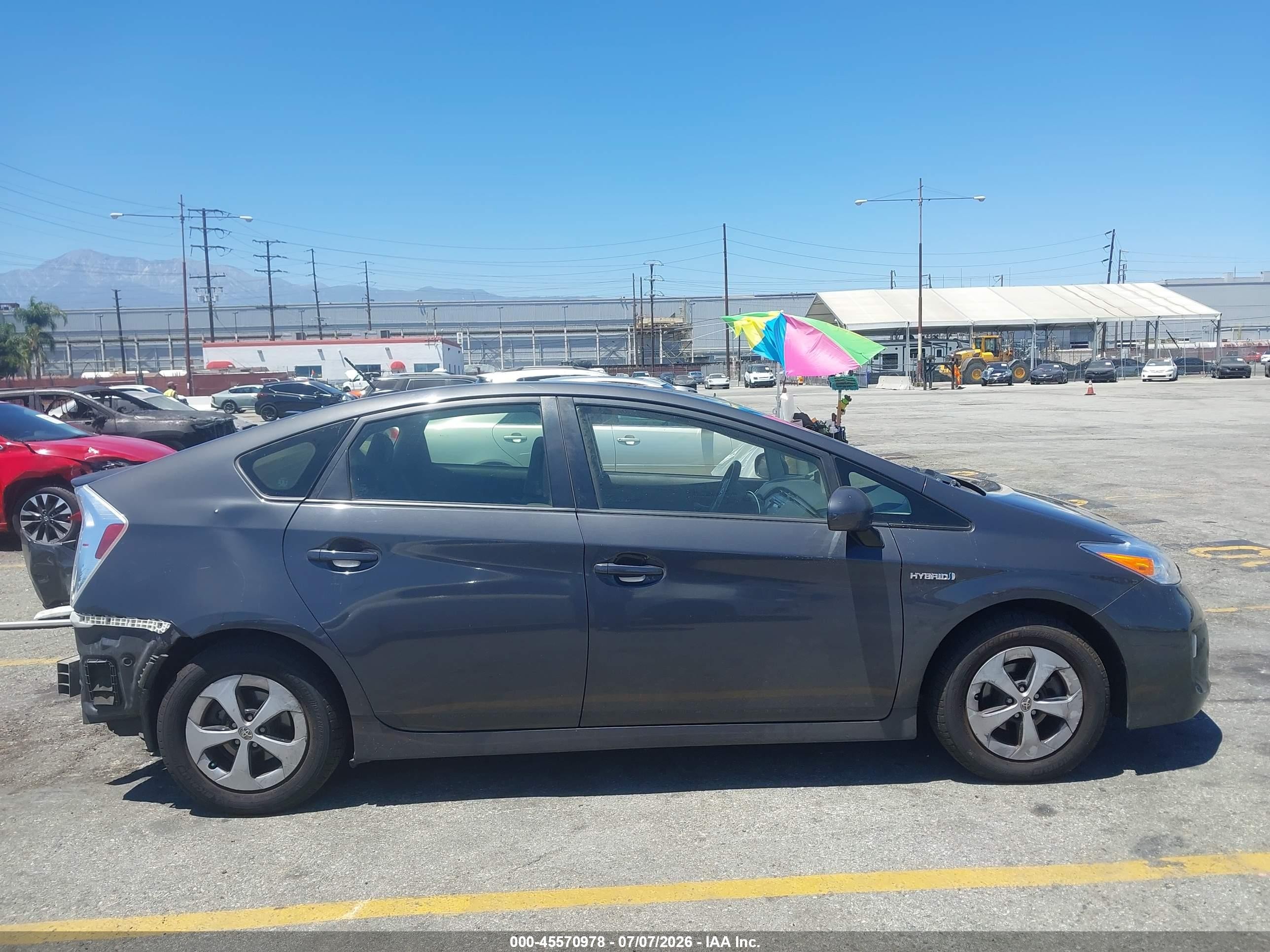 2015 Toyota Prius Three Black vin: JTDKN3DUXF0398965