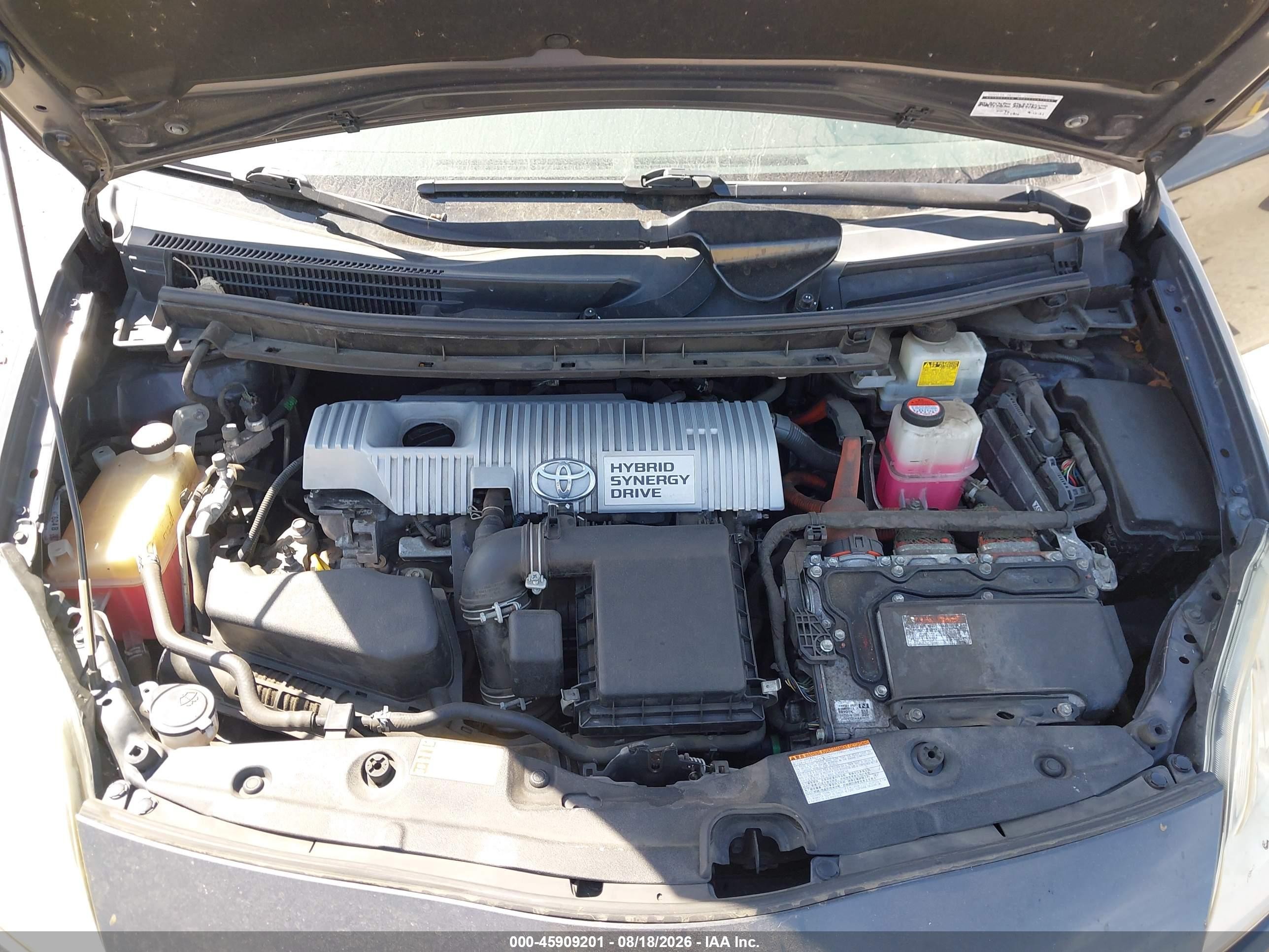 2015 Toyota Prius Two Серый vin: JTDKN3DUXF0413495