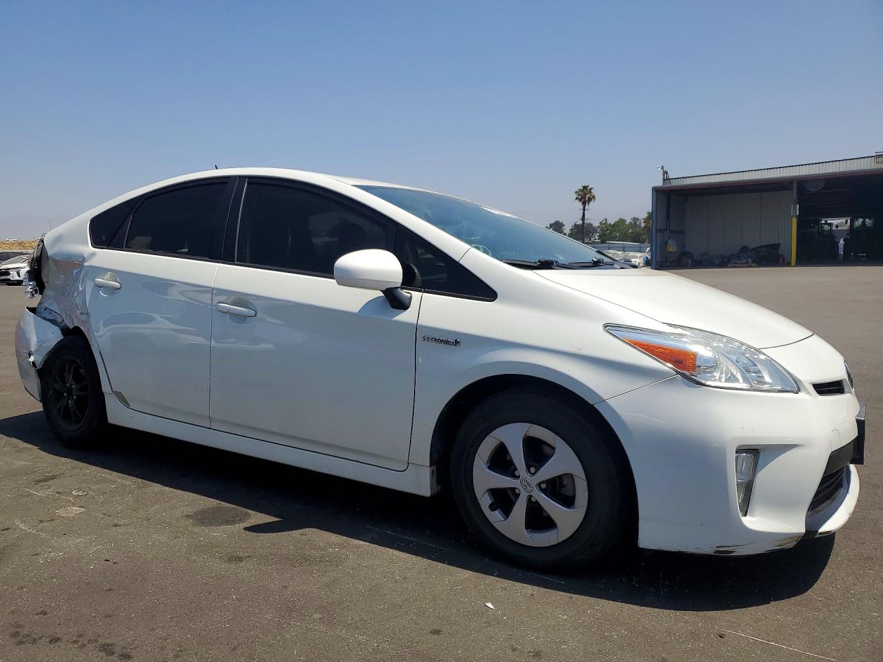 2015 Toyota Prius One White vin: JTDKN3DUXF0417241
