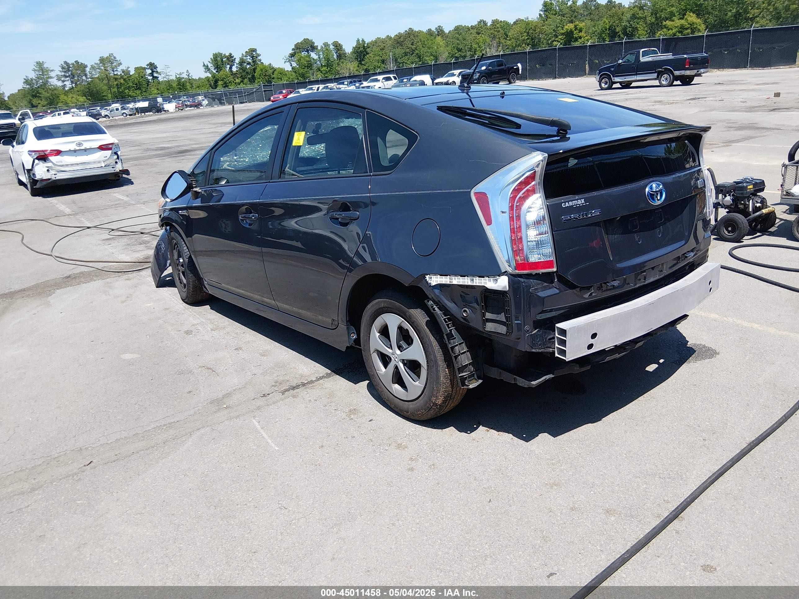 2015 Toyota Prius Two Gray vin: JTDKN3DUXF0422178