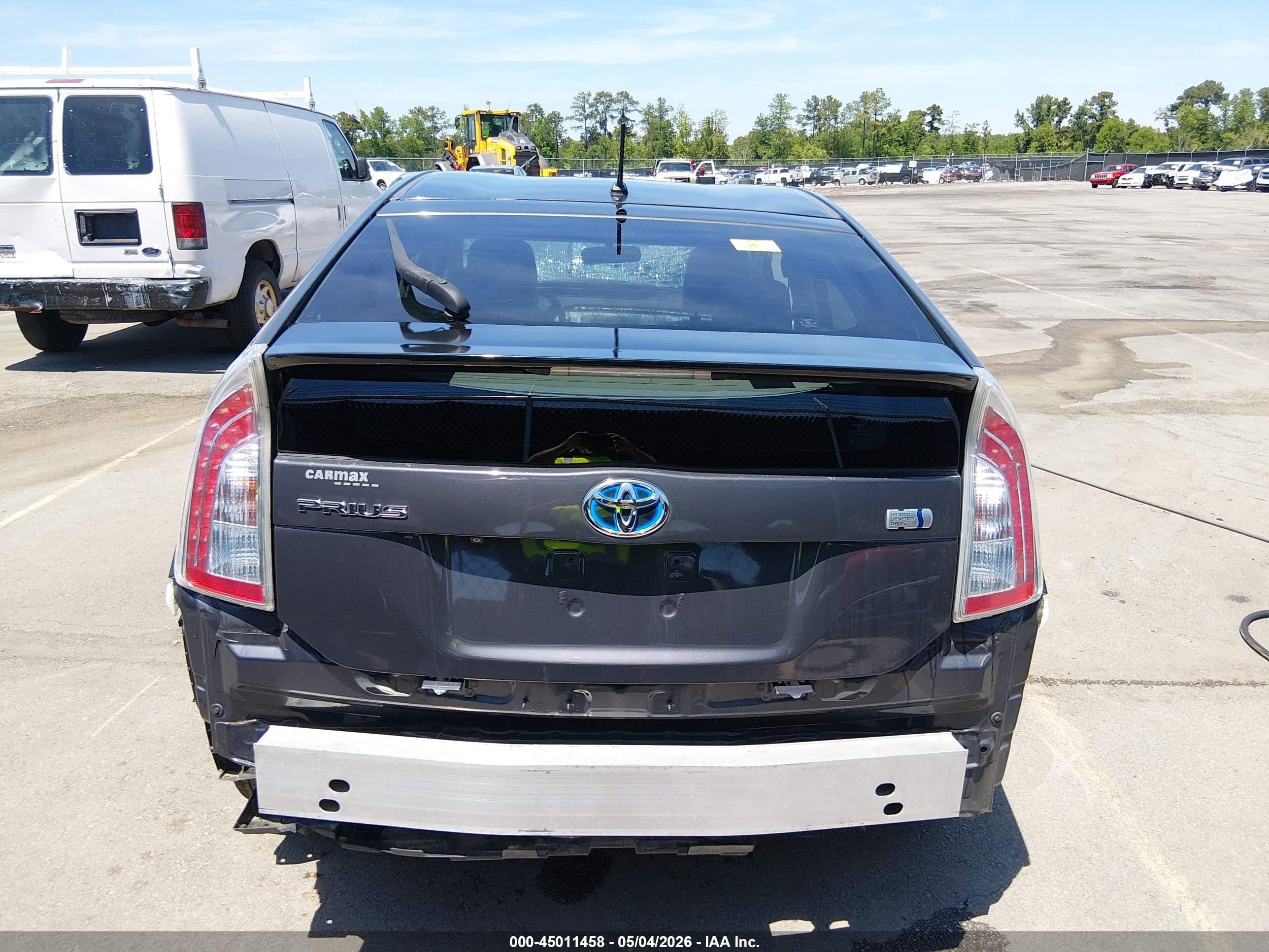 2015 Toyota Prius Two Gray vin: JTDKN3DUXF0422178