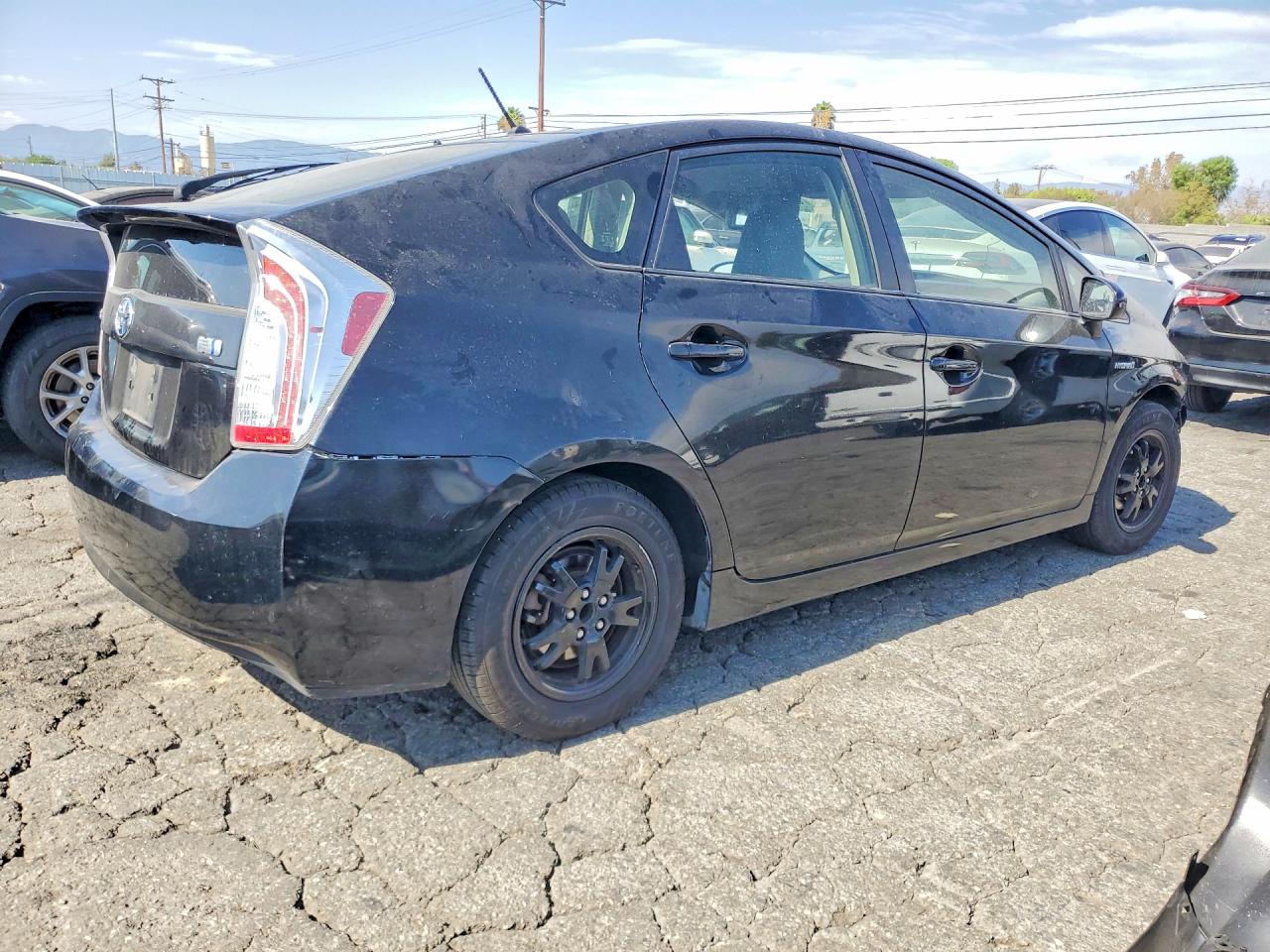 2015 Toyota Prius Two Black vin: JTDKN3DUXF0439935