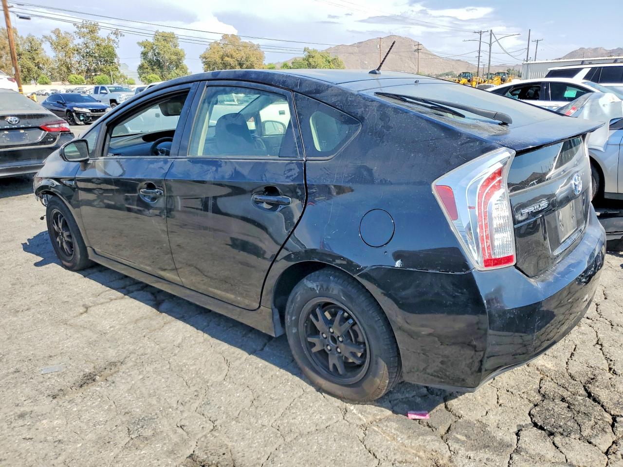 2015 Toyota Prius Two Black vin: JTDKN3DUXF0439935