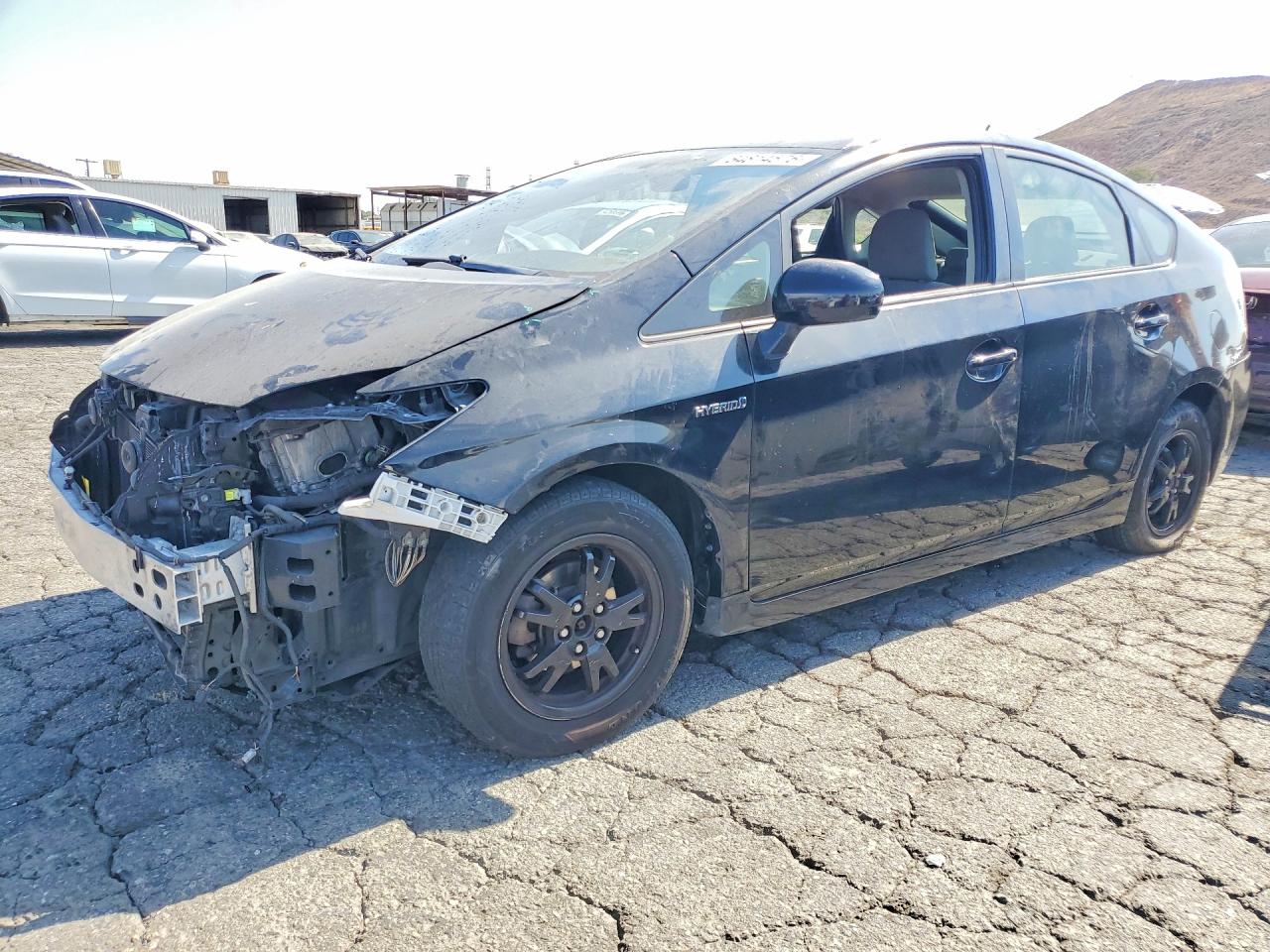 2015 Toyota Prius Two Black vin: JTDKN3DUXF0439935