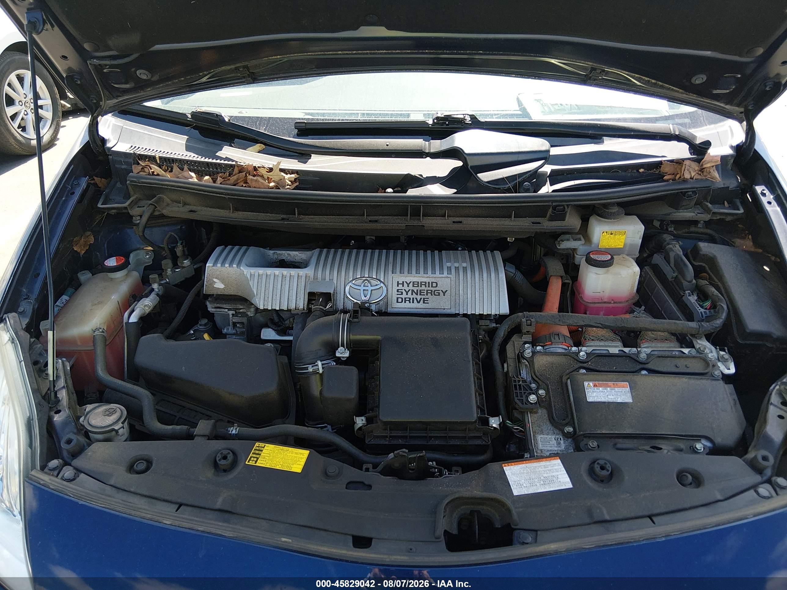2015 Toyota Prius Two Dark Blue vin: JTDKN3DUXF0446822