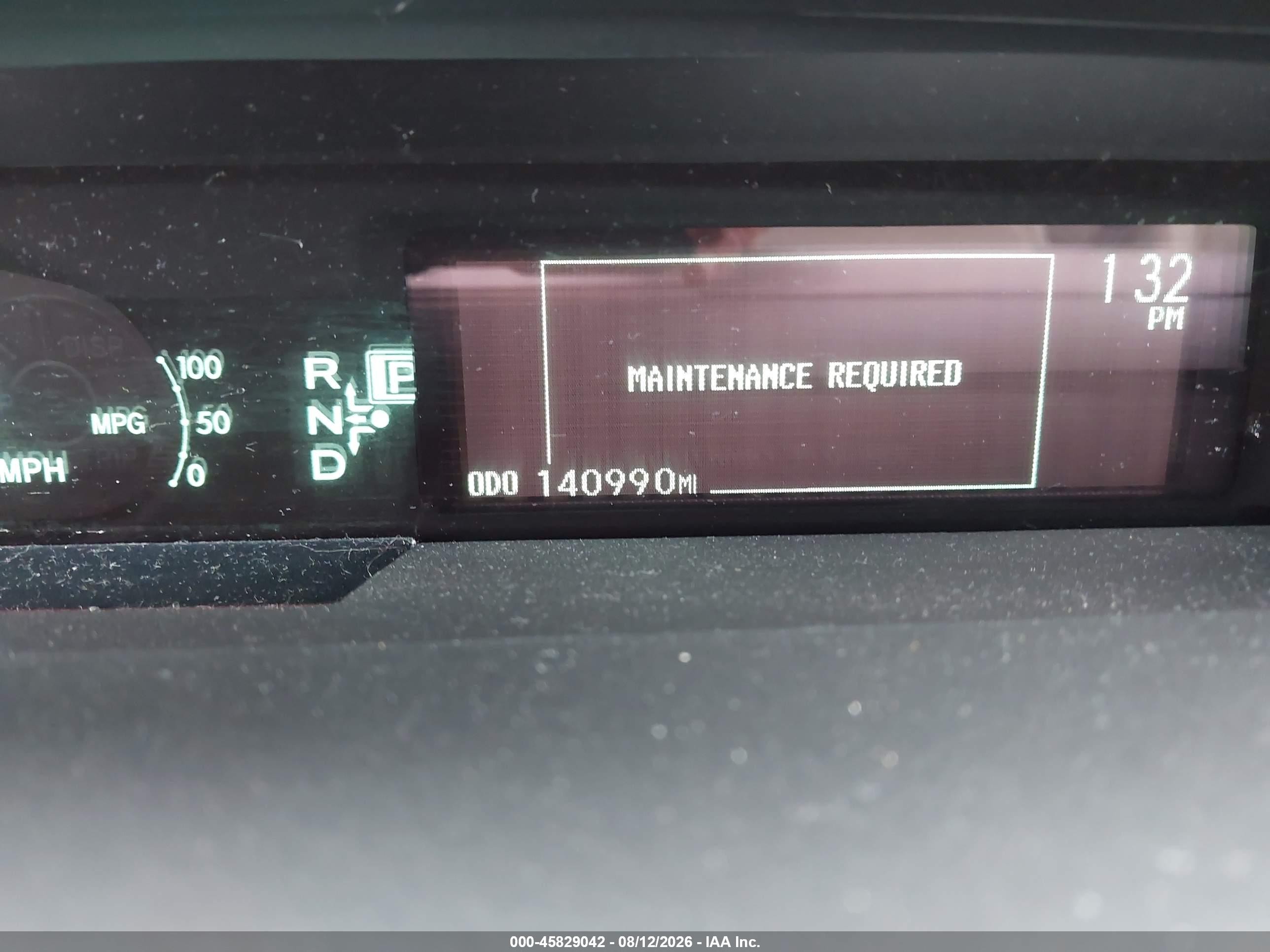 2015 Toyota Prius Two Dark Blue vin: JTDKN3DUXF0446822