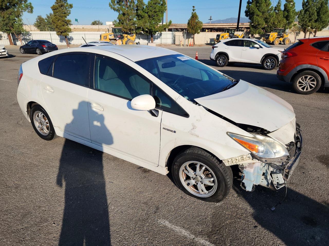 2015 Toyota Prius Two White vin: JTDKN3DUXF0448666