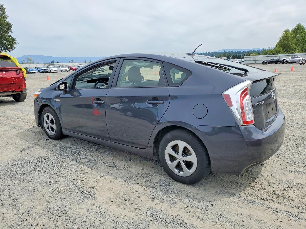 2015 Toyota Prius Three Gray vin: JTDKN3DUXF0481733
