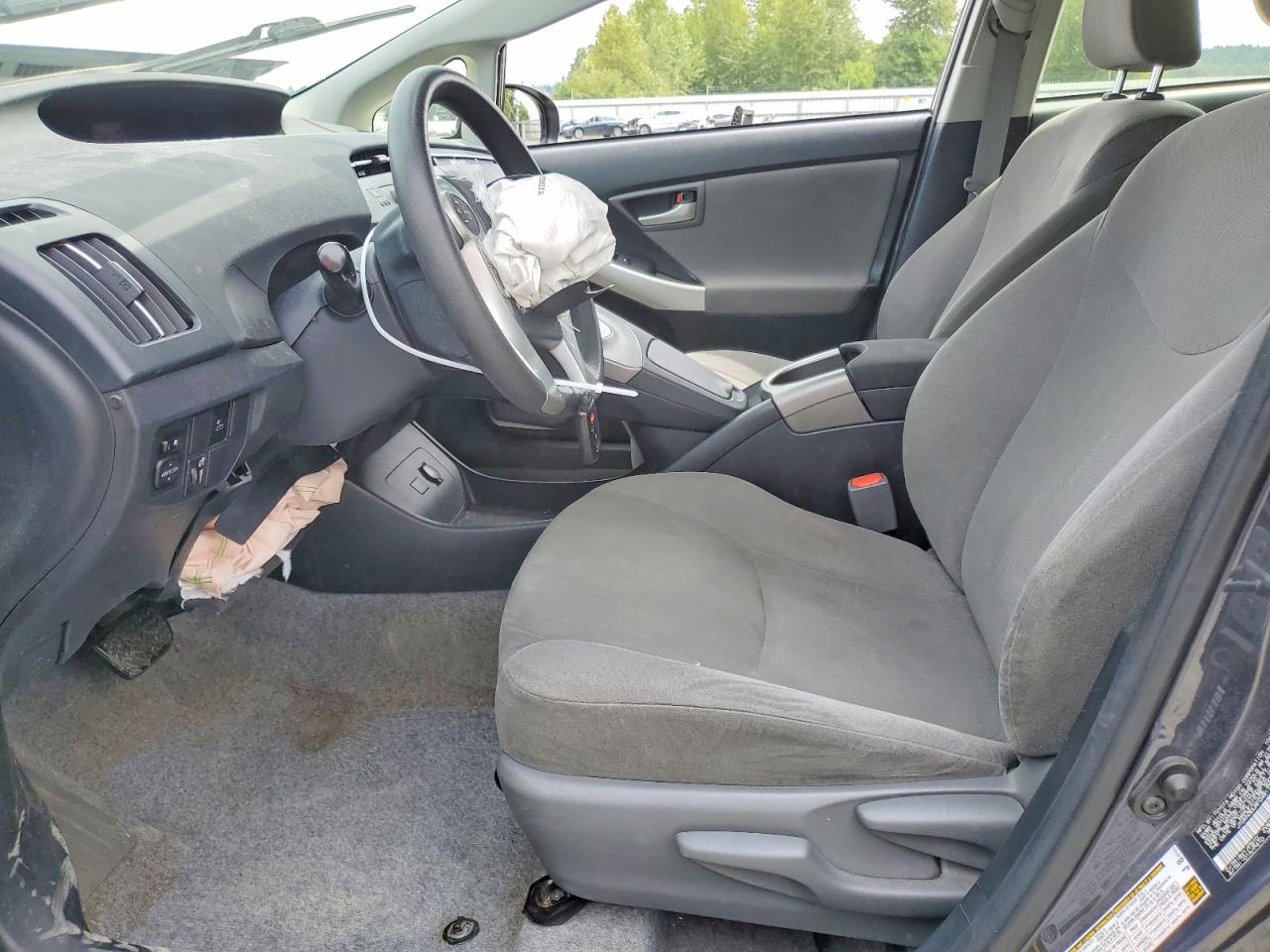 2015 Toyota Prius Three Gray vin: JTDKN3DUXF0481733