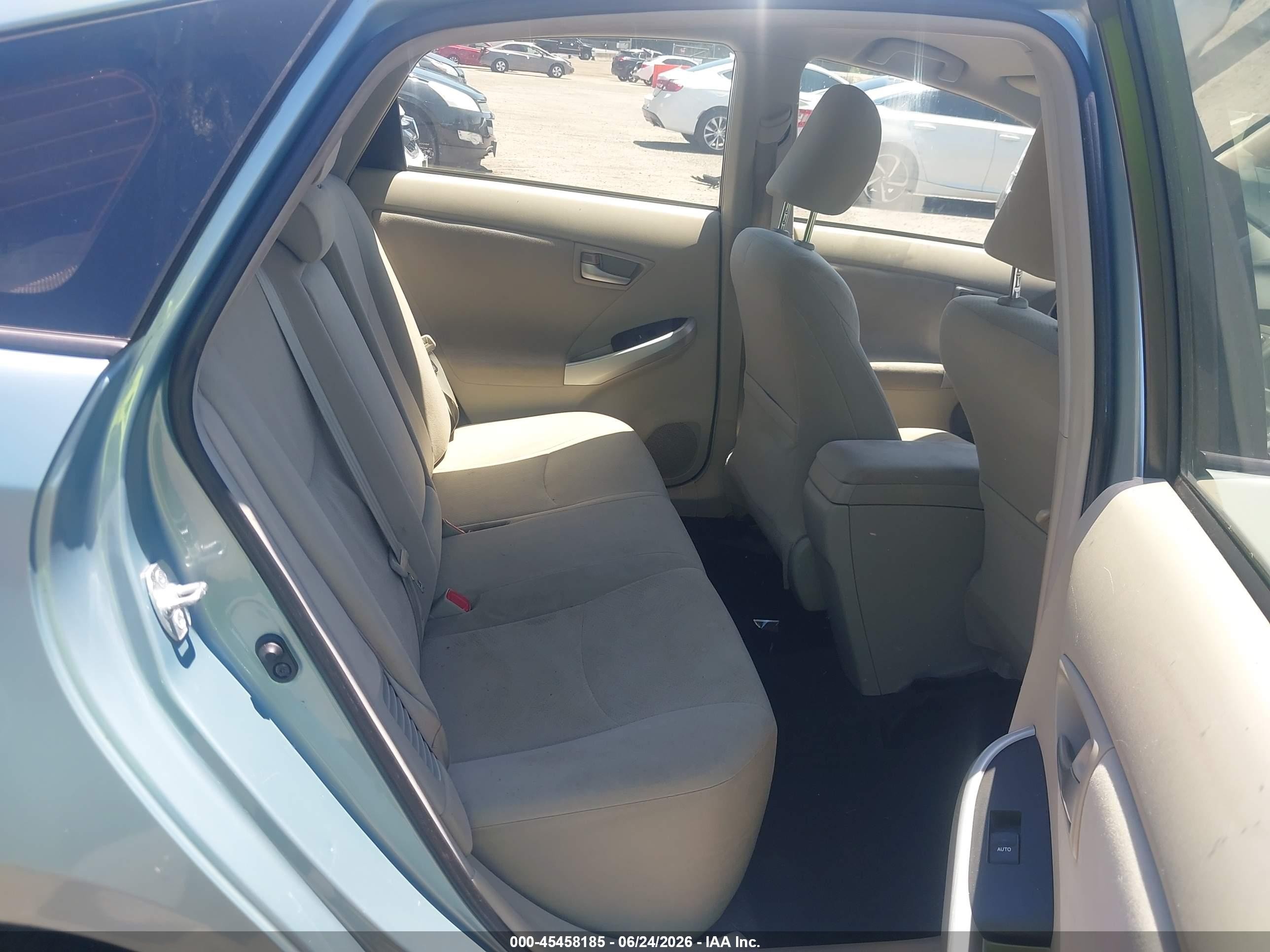 2015 Toyota Prius Three Light Blue vin: JTDKN3DUXF1887361