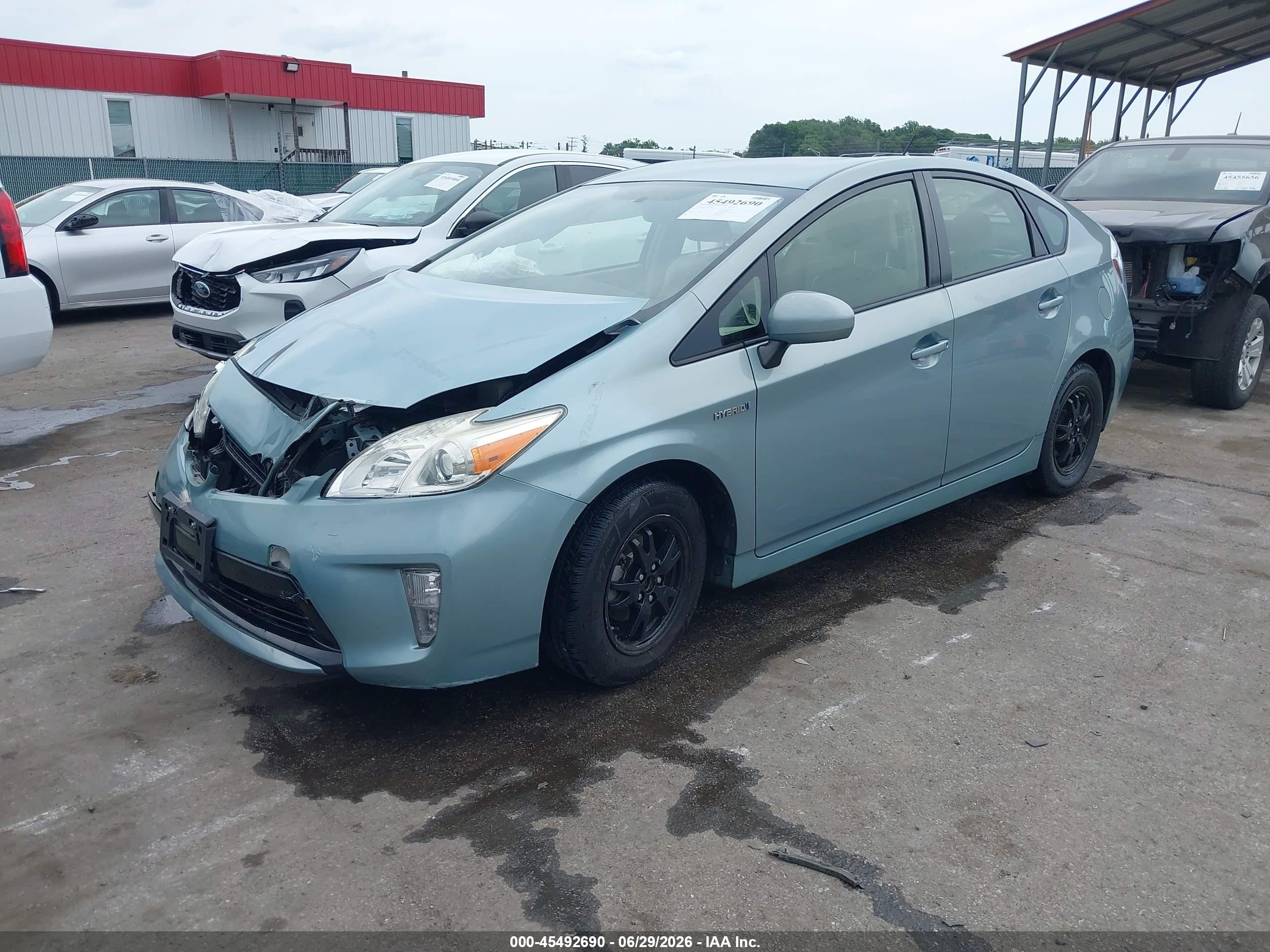 2015 Toyota Prius Four Blue vin: JTDKN3DUXF1889823