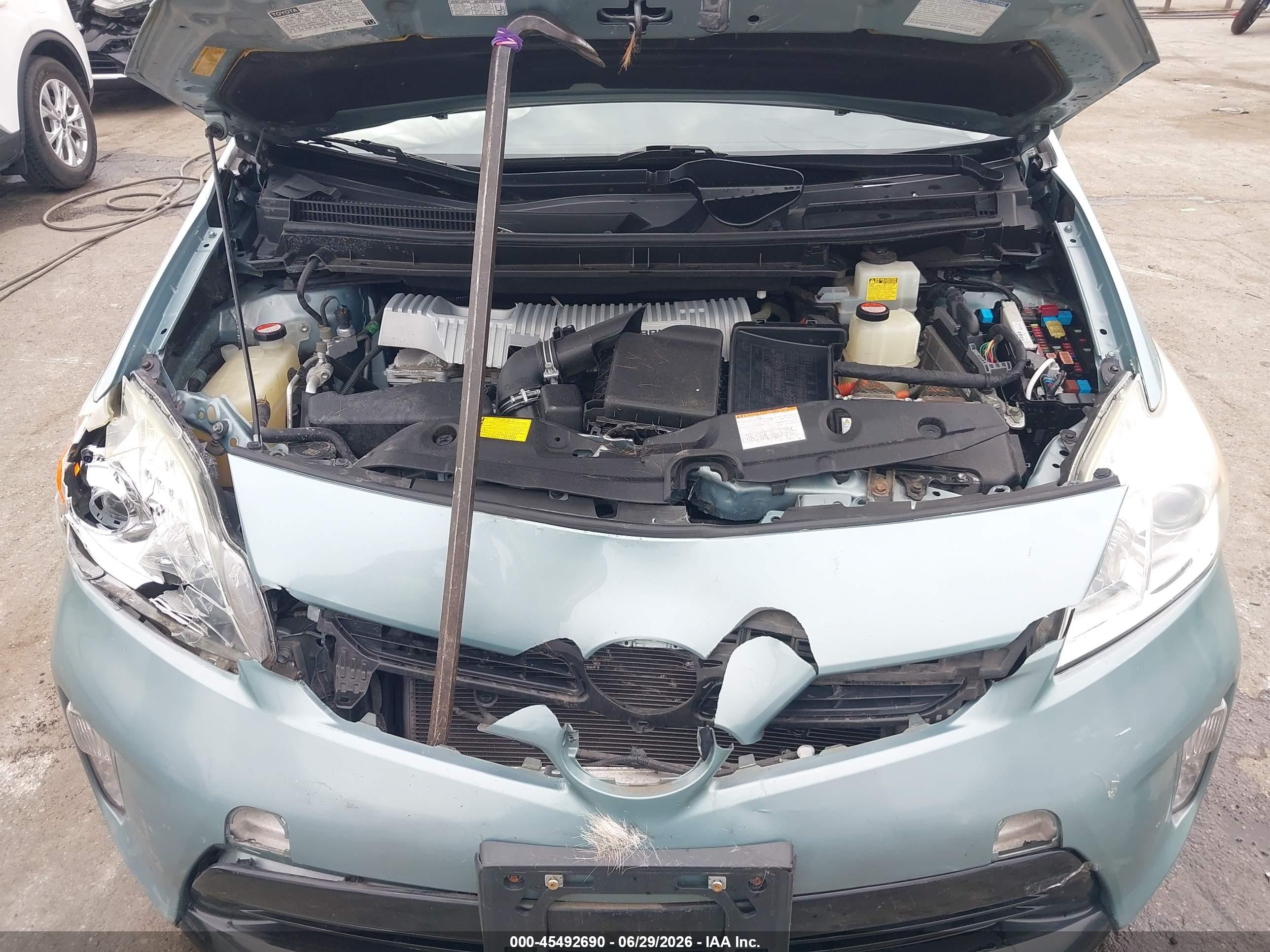 2015 Toyota Prius Four Blue vin: JTDKN3DUXF1889823