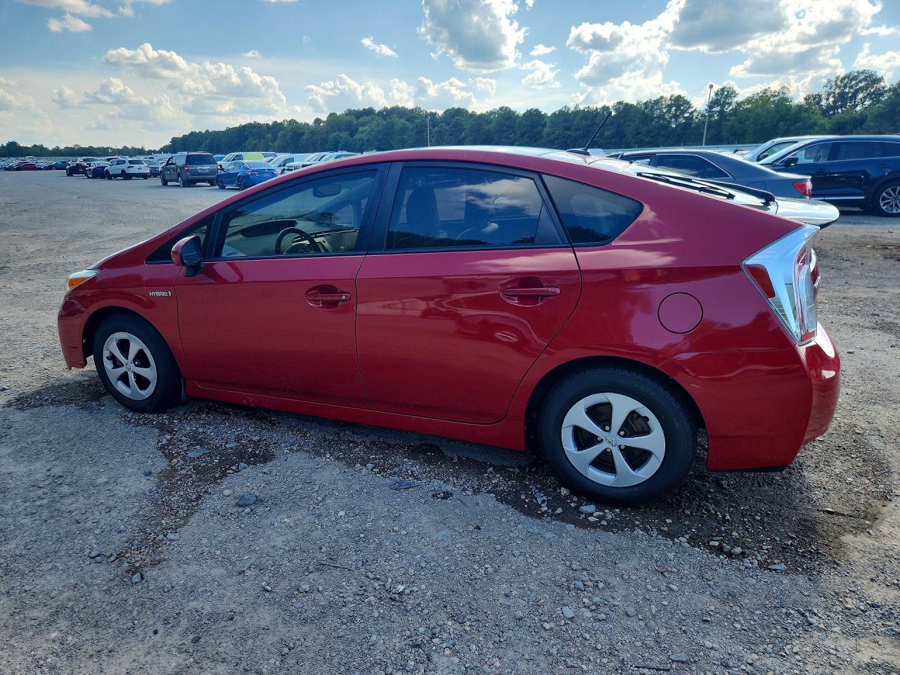 2015 Toyota Prius Four Red vin: JTDKN3DUXF1911674