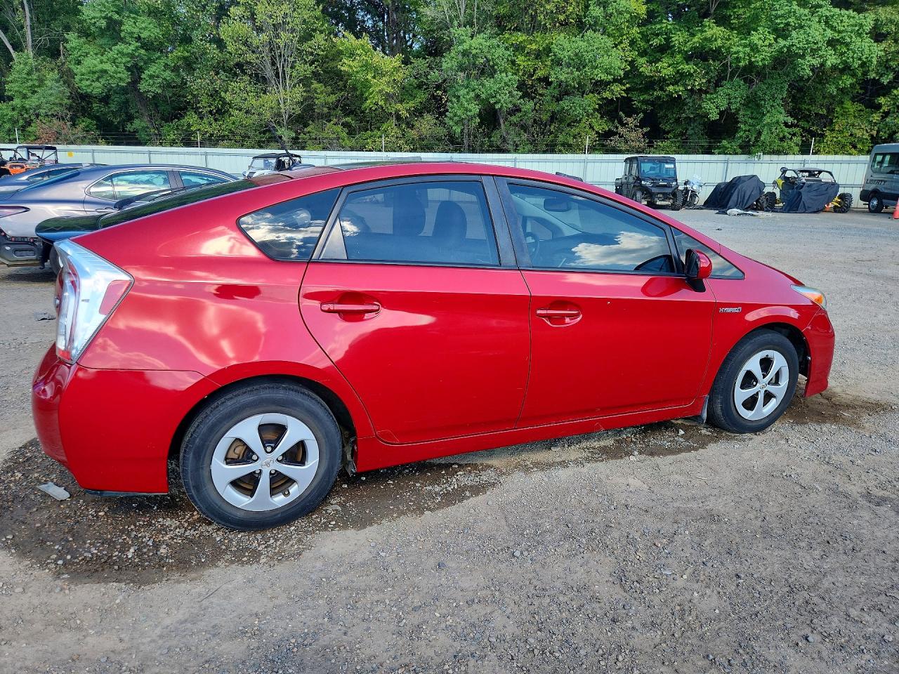 2015 Toyota Prius Four Red vin: JTDKN3DUXF1911674