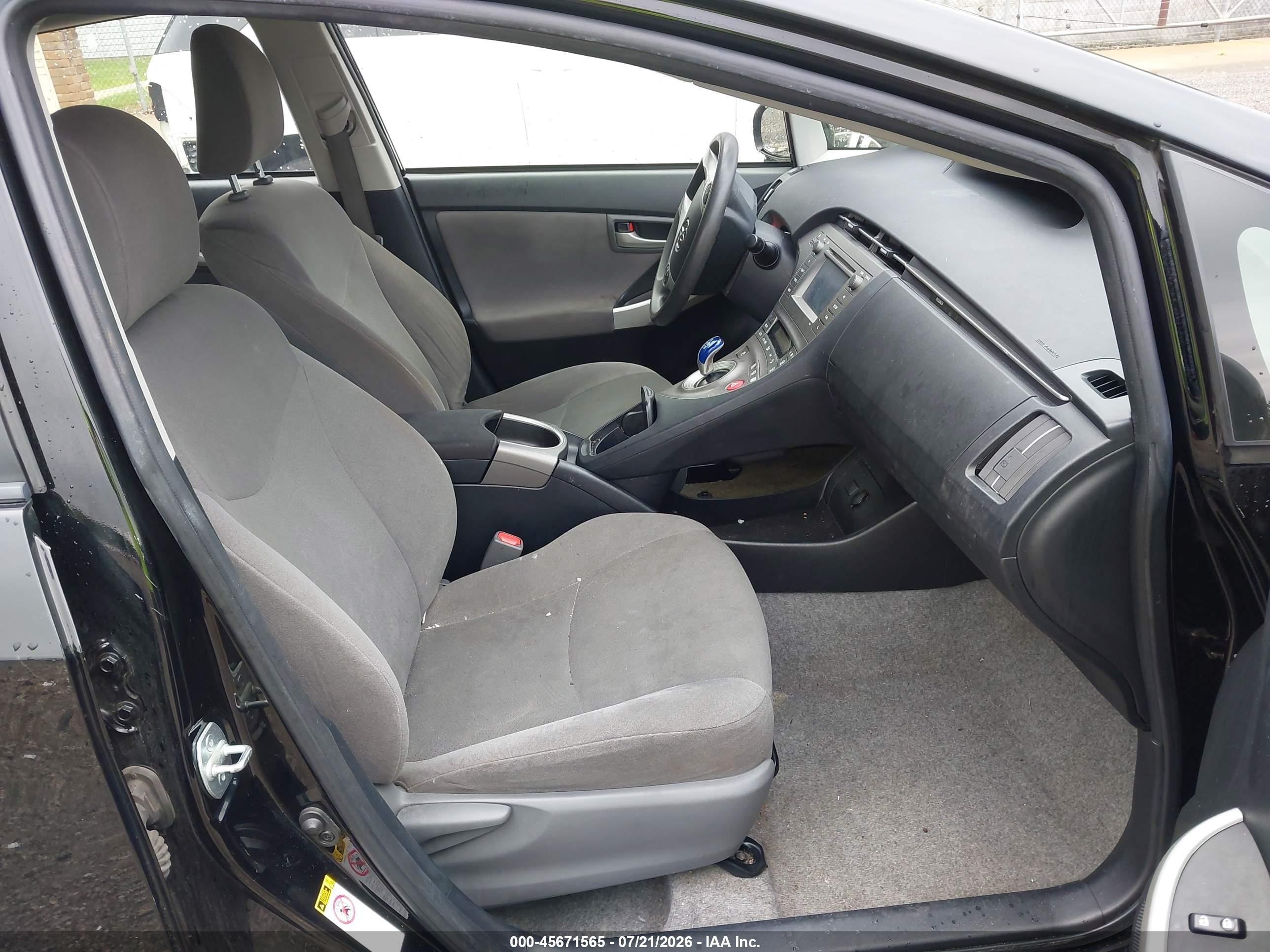 2015 Toyota Prius Two Black vin: JTDKN3DUXF1915921