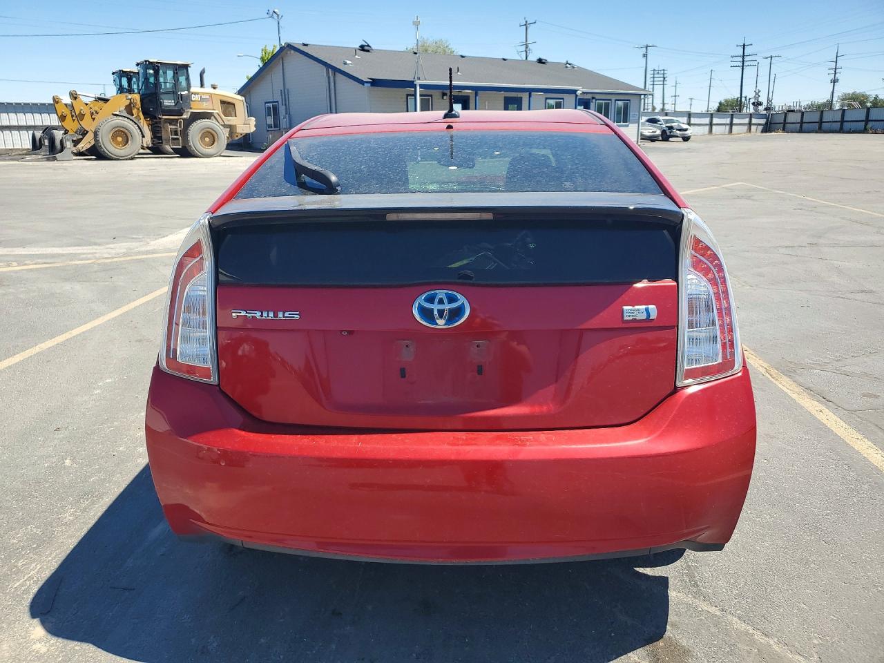 2015 Toyota Prius Four Red vin: JTDKN3DUXF1942083