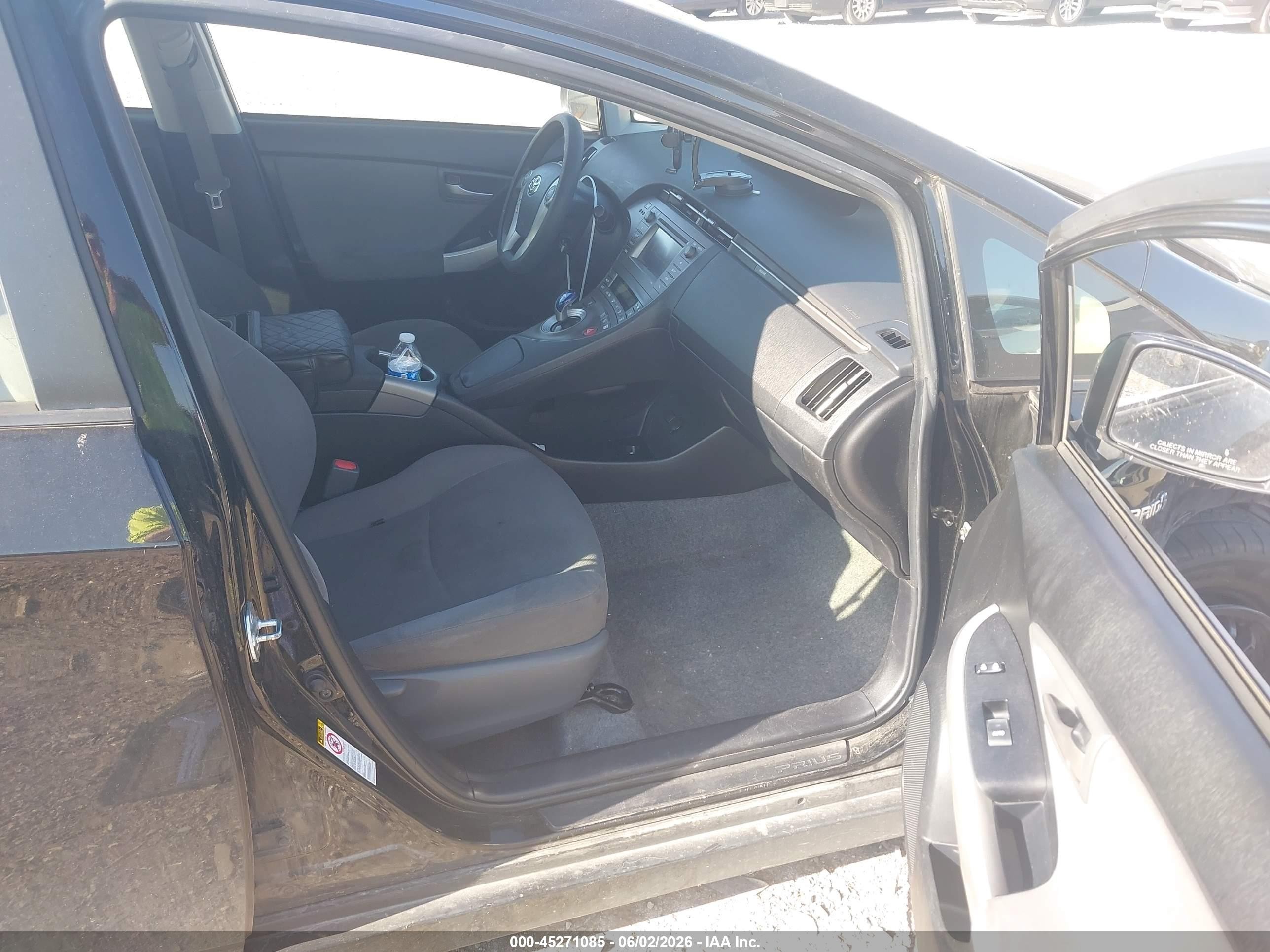 2015 Toyota Prius Two Black vin: JTDKN3DUXF1945405